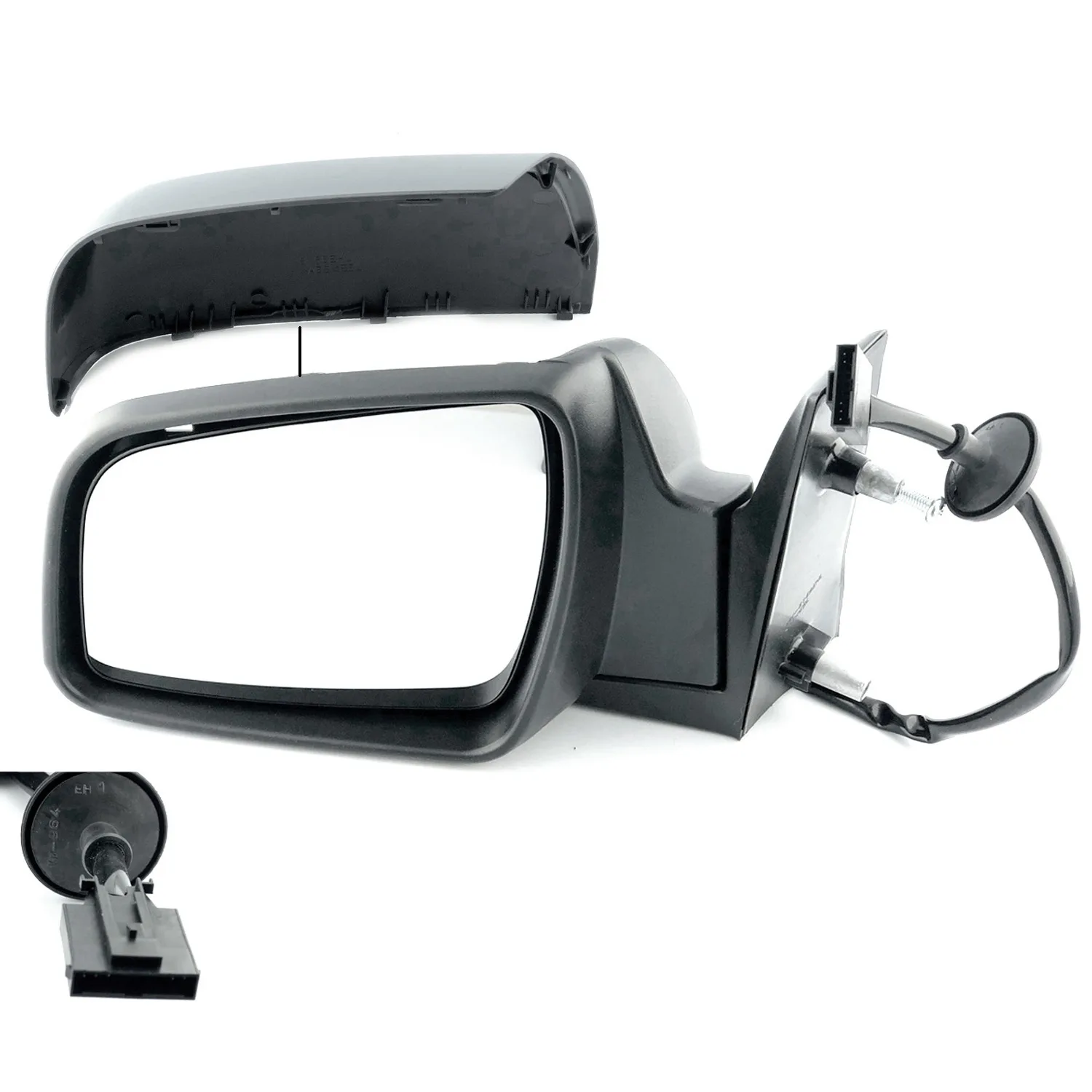 Vauxhall Zafira Complete Wing Mirror Unit 2010-2014 — Electric, Heated — Left Passenger Side