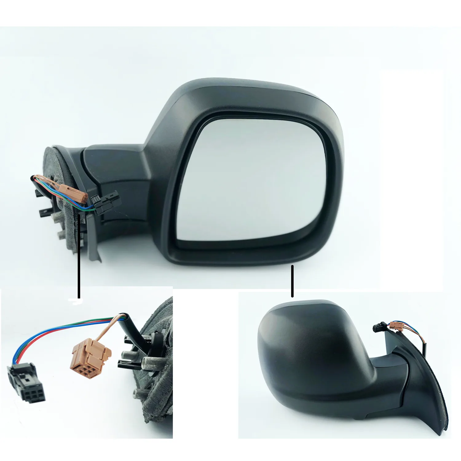 Complete Mirror Units — Right Driver Side