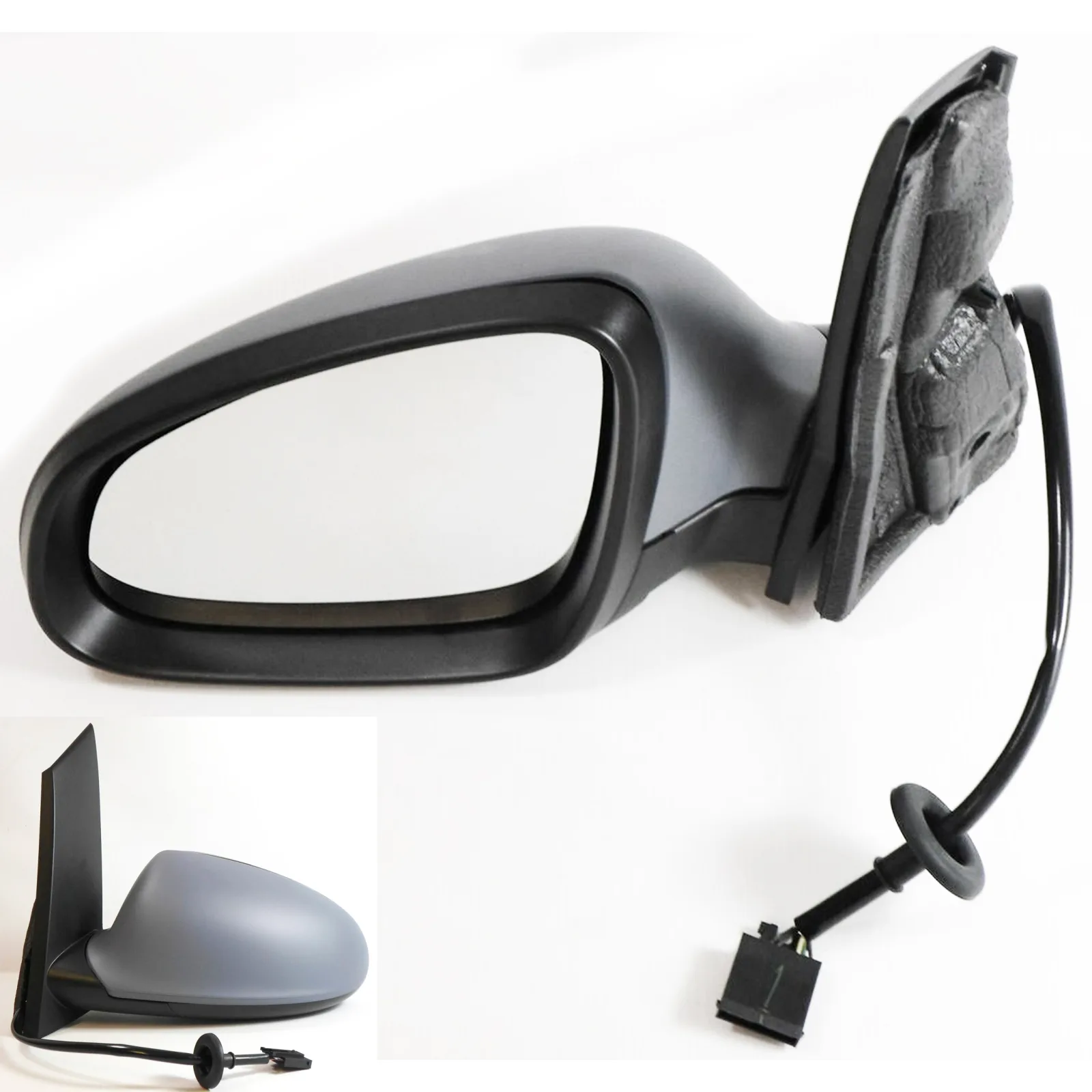Complete Mirror Units — Right Driver Side