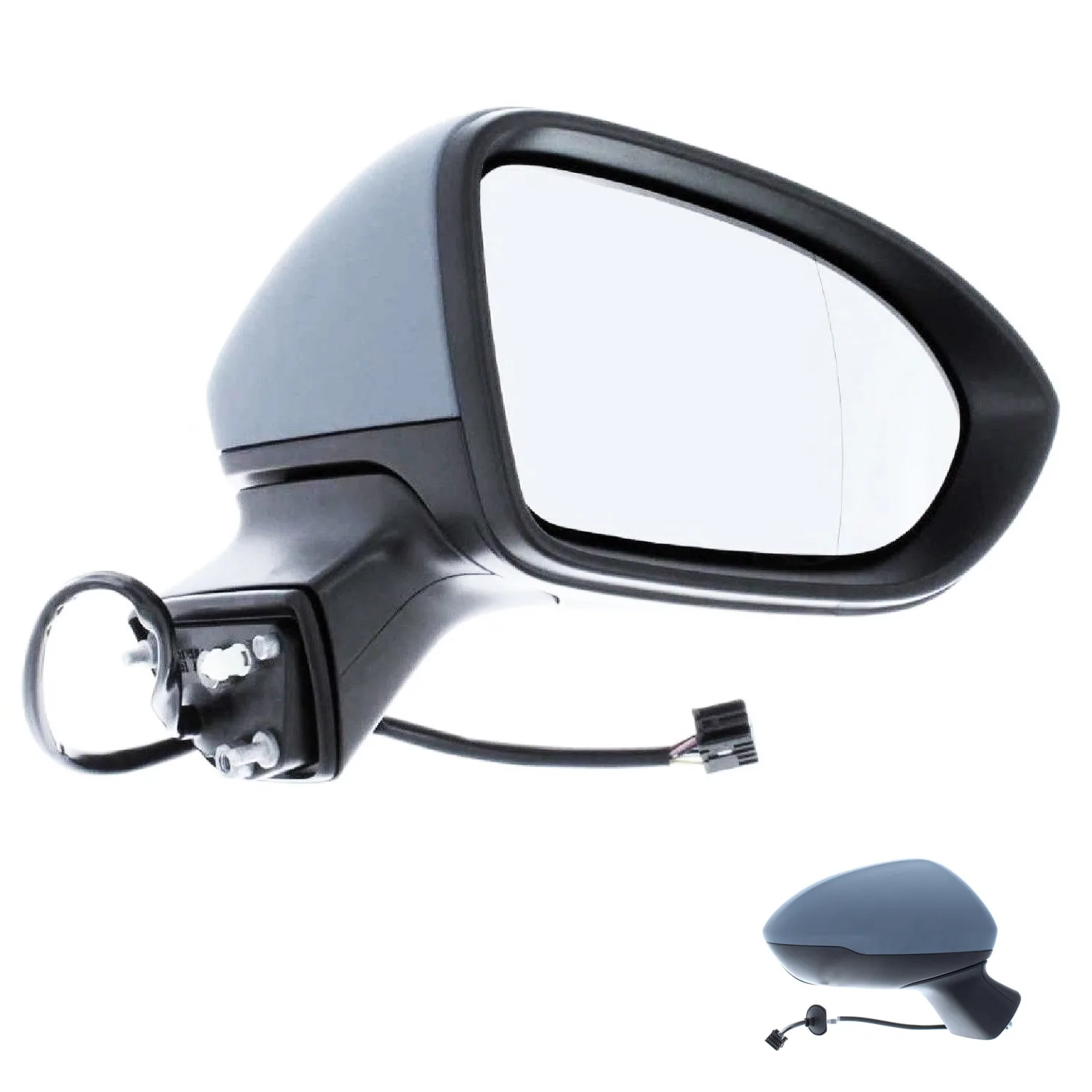 Vauxhall Astra Complete Wing Mirror Unit 2016-2022 — Electric, Heated — Right Driver Side
