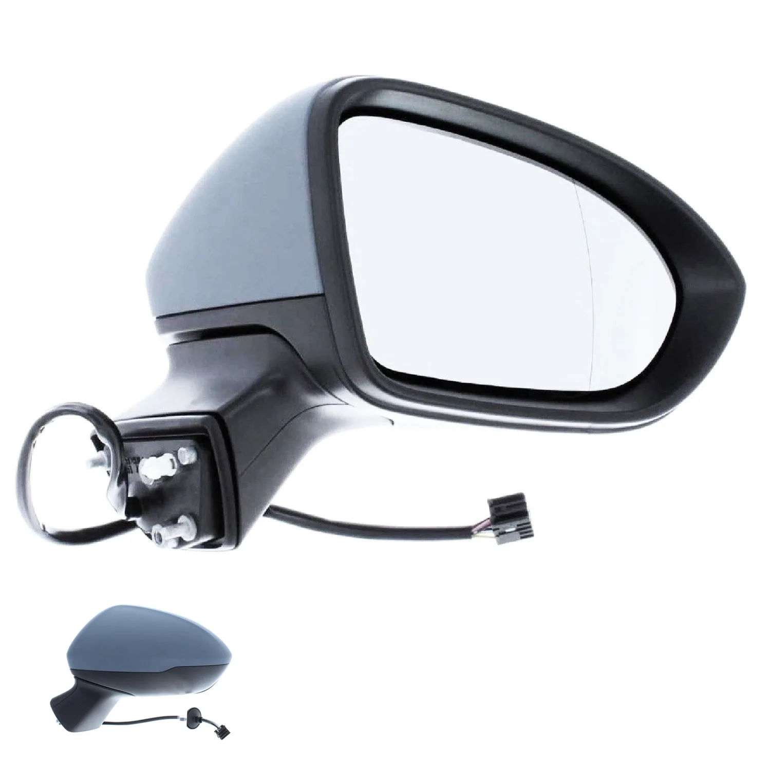 Vauxhall Astra Complete Wing Mirror Unit 2016-2022 — Electric, Heated — Right Driver Side