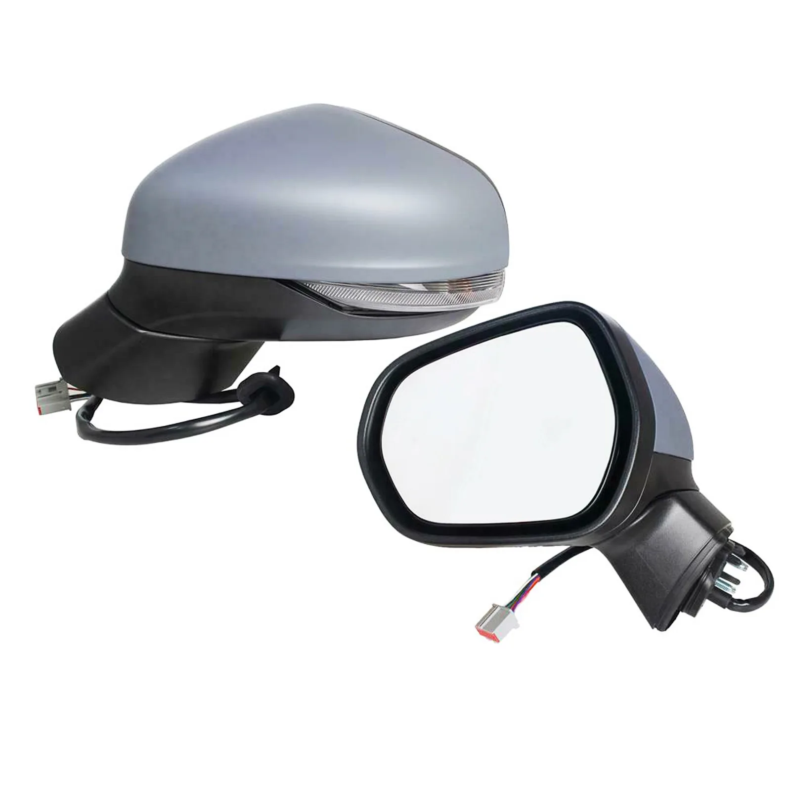 Ford Fiesta Complete Wing Mirror Unit 2017-2024 — Electric — Left Passenger Side