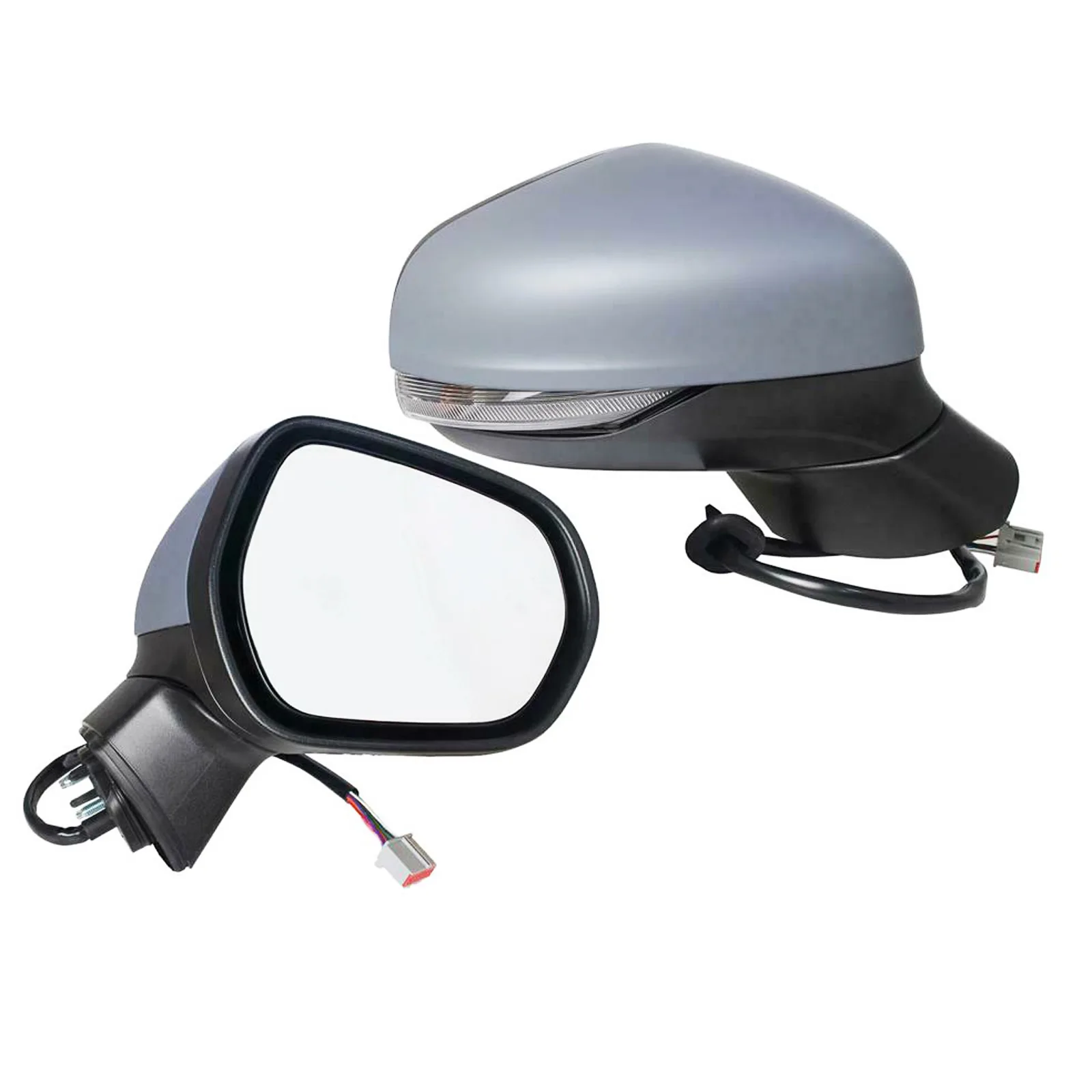 Ford Fiesta Complete Wing Mirror Unit 2017-2024 — Electric — Right Driver Side