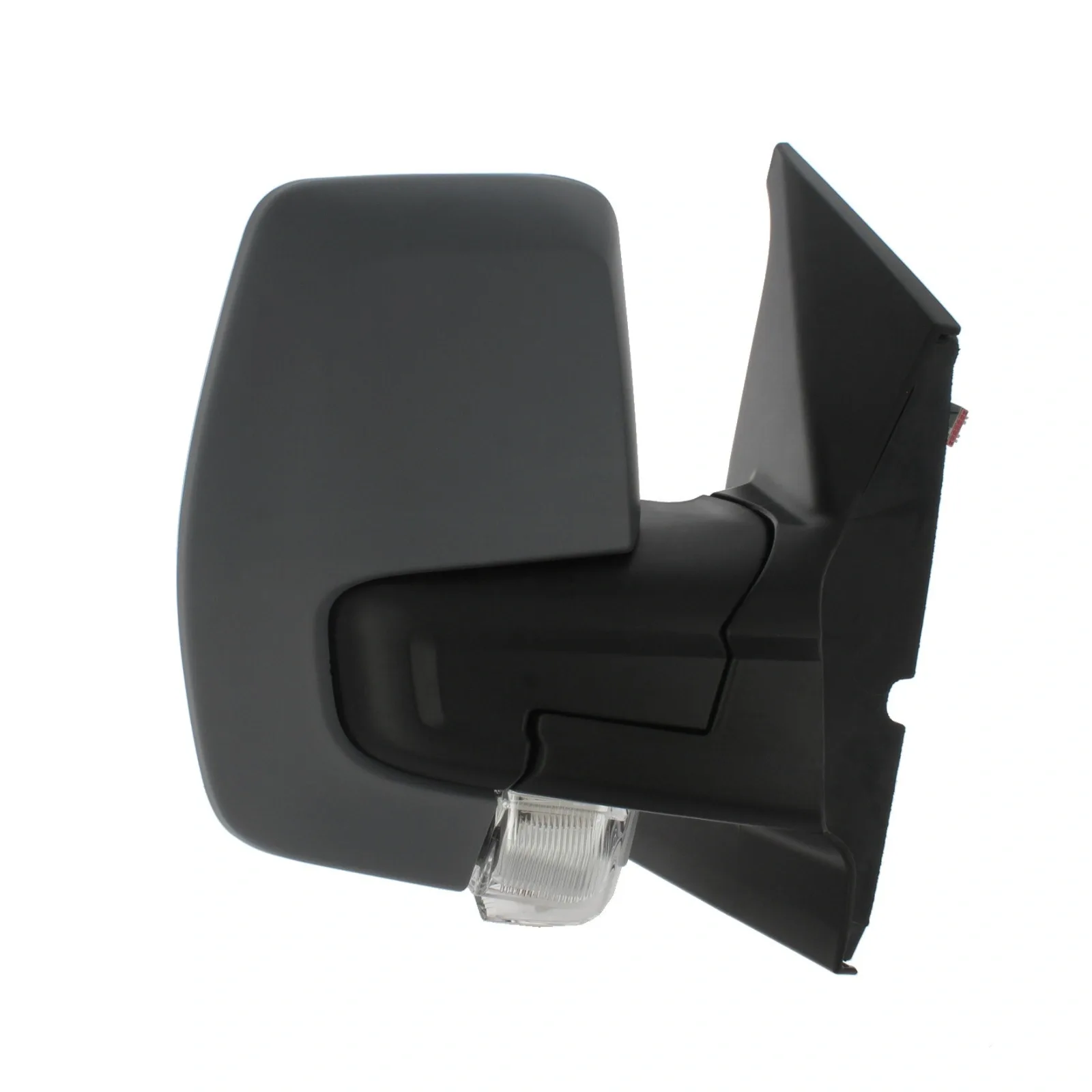 Ford Transit Custom Complete Wing Mirror Unit 2012-2023 — Electric, Heated, Power Folding, Indicator, Puddle Light, Blind-Spot, Lane Assist, Primed Cover — Left Passenger Side