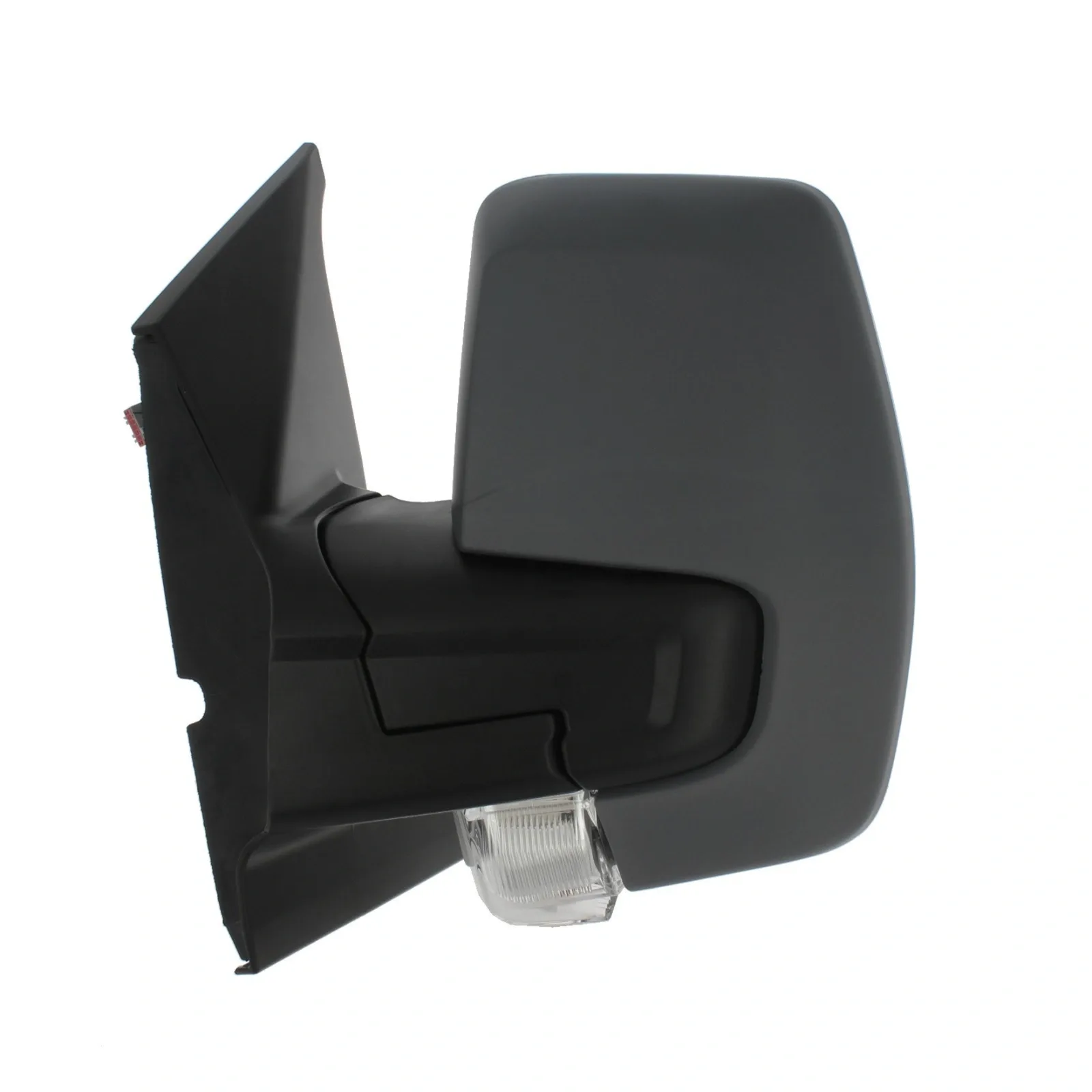 Ford Transit Custom Complete Wing Mirror Unit 2012-2023 — Electric, Heated, Power Folding, Indicator, Puddle Light, Blind-Spot, Lane Assist, Primed Cover — Right Driver Side