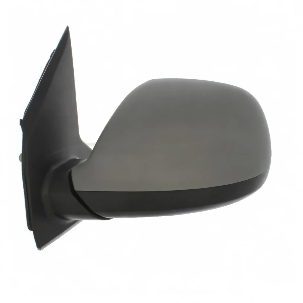 Volkswagen Transporter Complete Wing Mirror Unit 2016-2024 — Electric, Heated, Power Folding, Short Arm, Convex, Primed Cover — Left Passenger Side