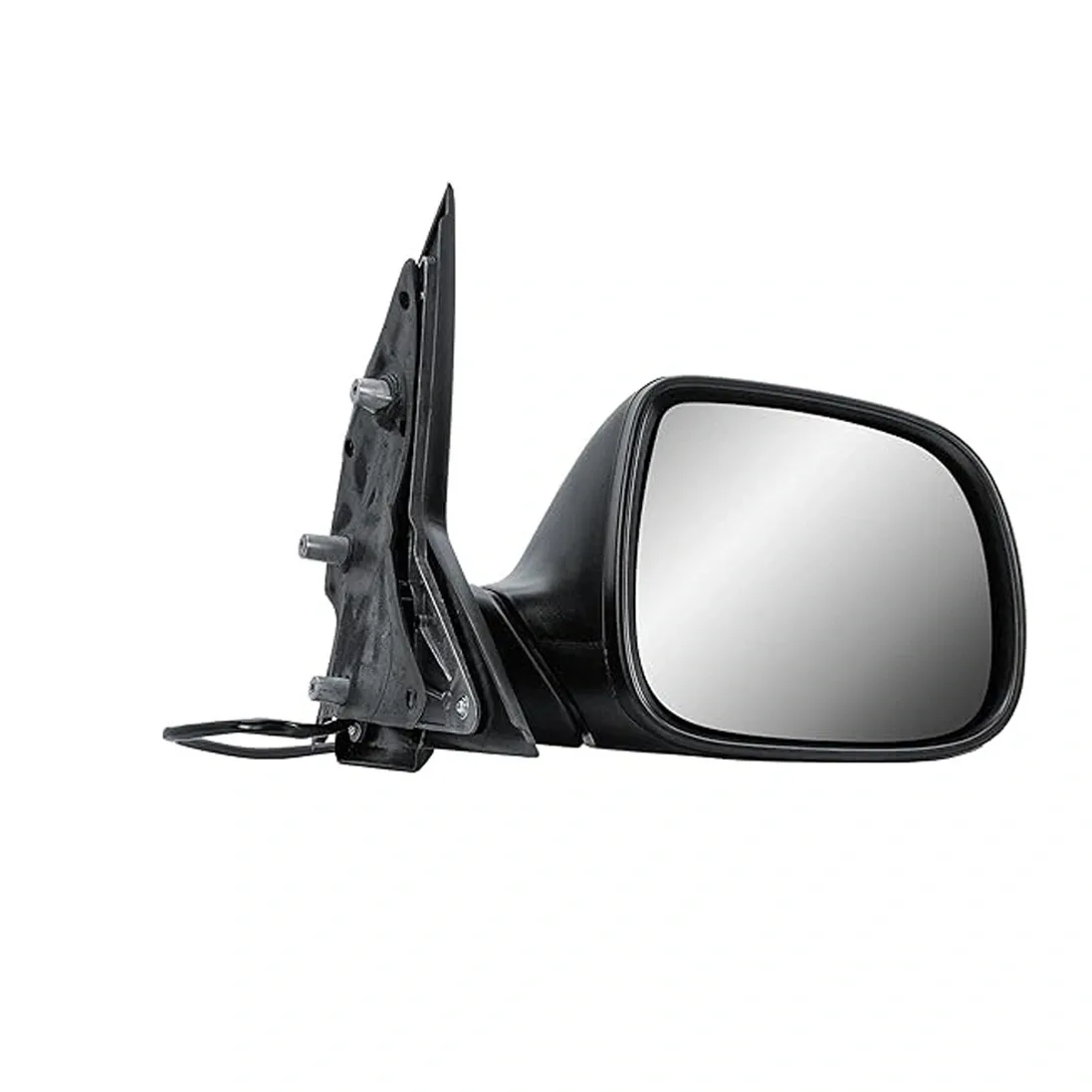 Volkswagen Transporter Complete Wing Mirror Unit 2016-2024 — Electric, Heated, Power Folding, Short Arm, Indicator, Convex, Black Cover — Right Driver Side