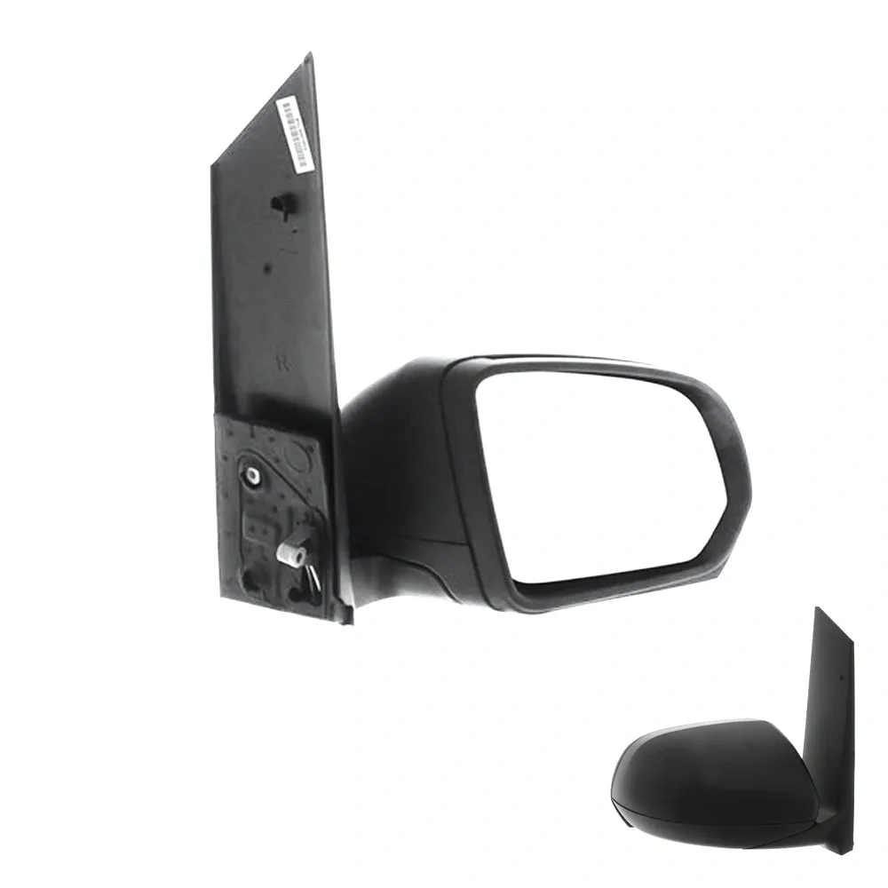 Mercedes Vito Complete Wing Mirror Unit 2015-2025 — Manual, Heated, Manual Folding, Wide Angle, Textured Black Cover — Left Passenger Side