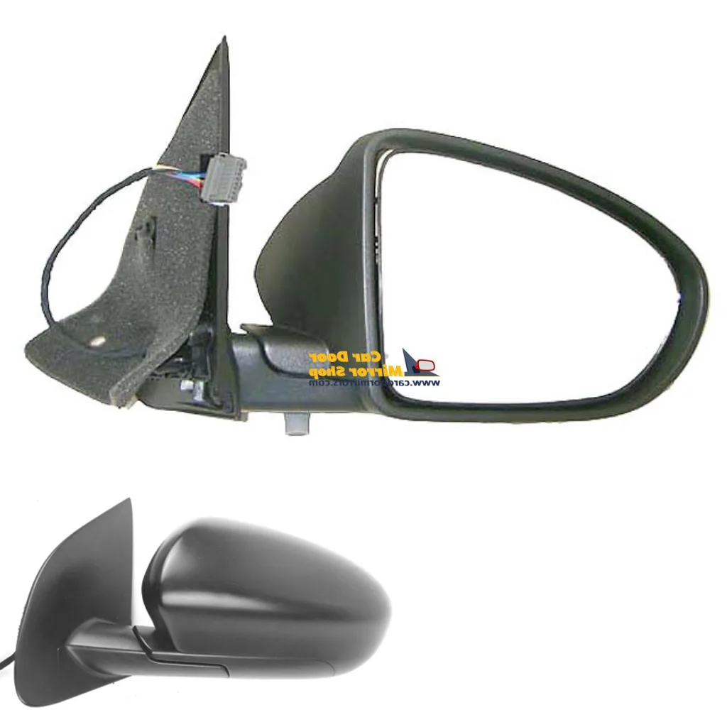 Citroen Relay Complete Wing Mirror Unit 2025 onwards — Electric, Heated, Manual Folding, Temp Sensor, Indicator, Twin Glass, Black Cover — Right Driver Side
