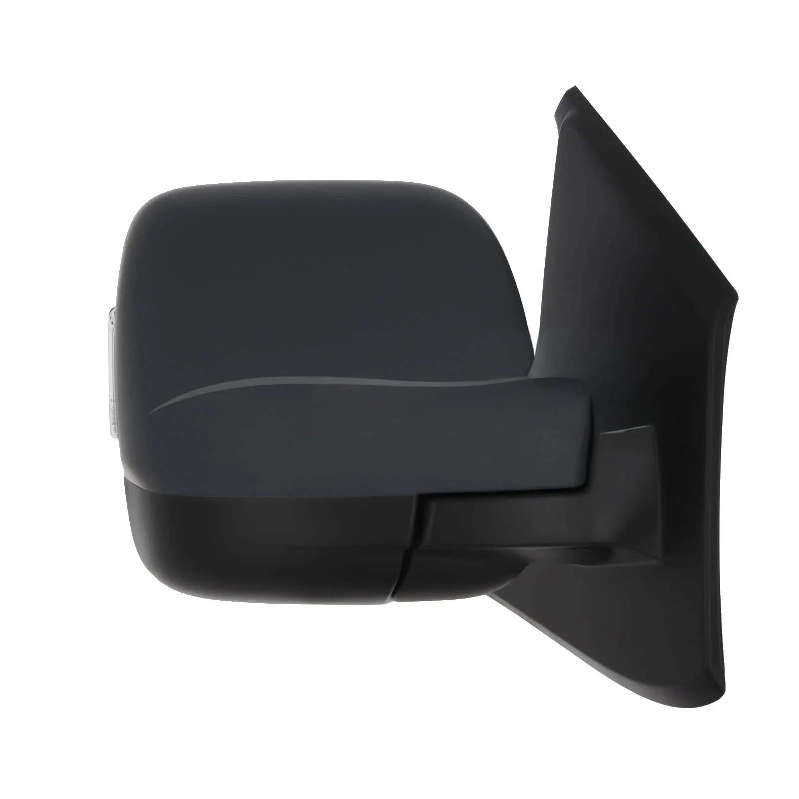 Nissan Primastar Complete Wing Mirror Unit 2022 onwards — Electric, Heated, Power Folding, Temp Sensor, Indicator, LED, Blind-Spot, Wide Angle, Primed Cover — Right Driver Side
