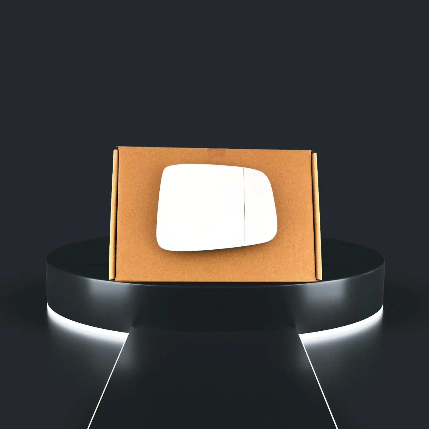 Honda Jazz Stick-on Wing Mirror Glass 2005-2008 — Wide Angle — Right Driver Side