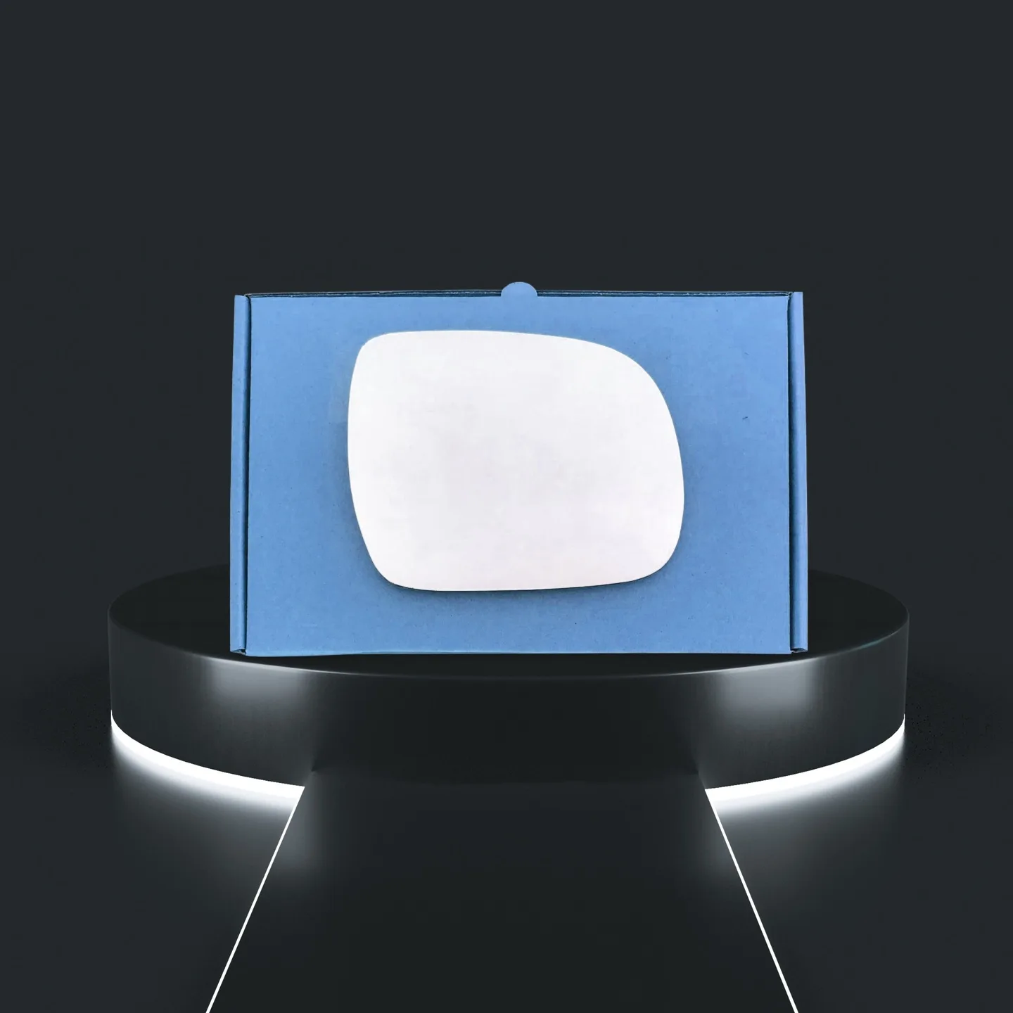 Stick on Wing Mirror Glass — Right Driver Side