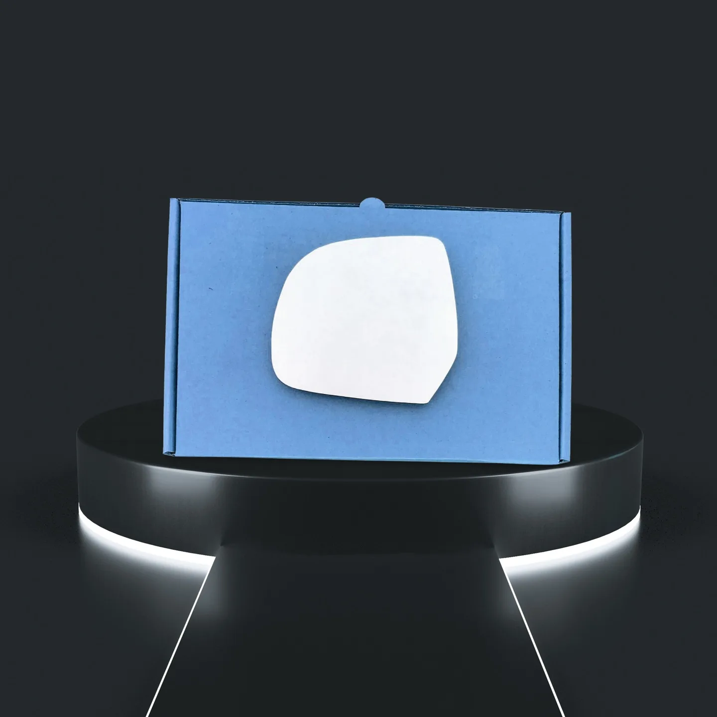 Stick on Wing Mirror Glass — Left Passenger Side