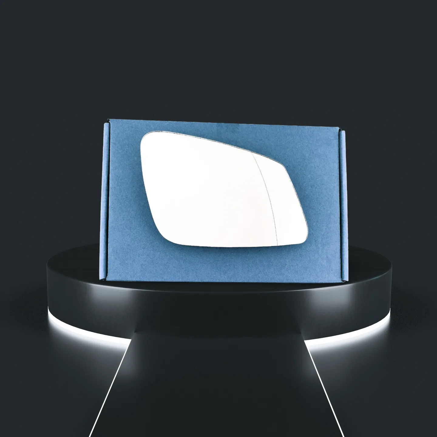 BMW 4 Series Stick-on Wing Mirror Glass 2013-2020 — Wide Angle — Right Driver Side