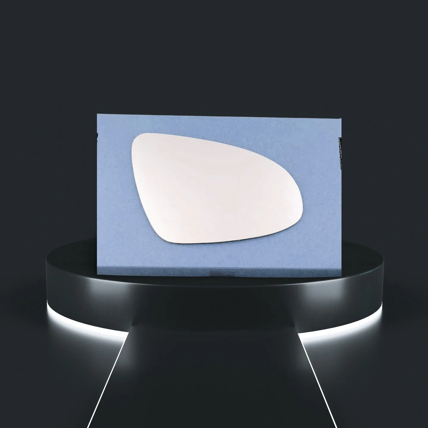 Citroen C1 Stick-on Wing Mirror Glass 2014-2024 — Convex — Right Driver Side