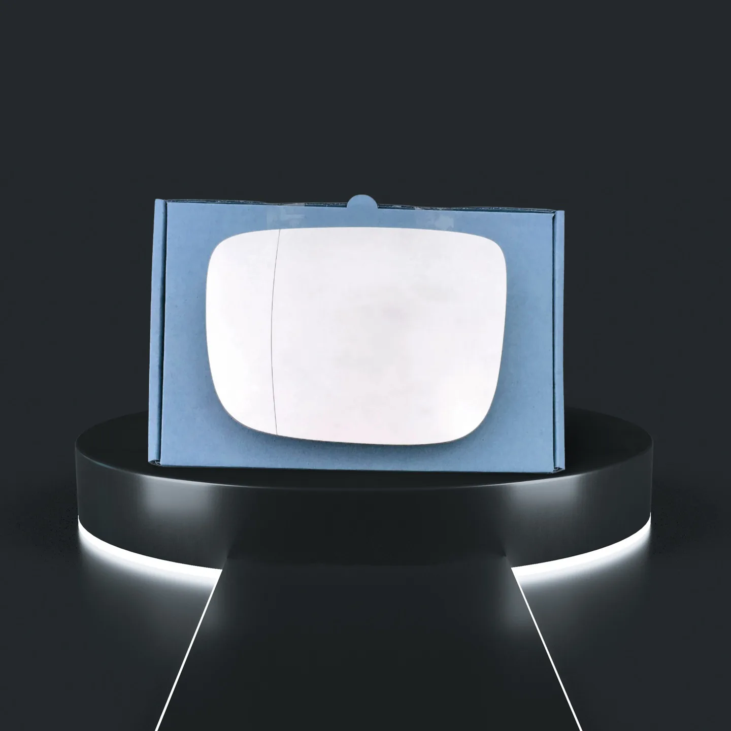 Volvo XC60 Stick-on Wing Mirror Glass 2009-2017 — Wide Angle — Left Passenger Side