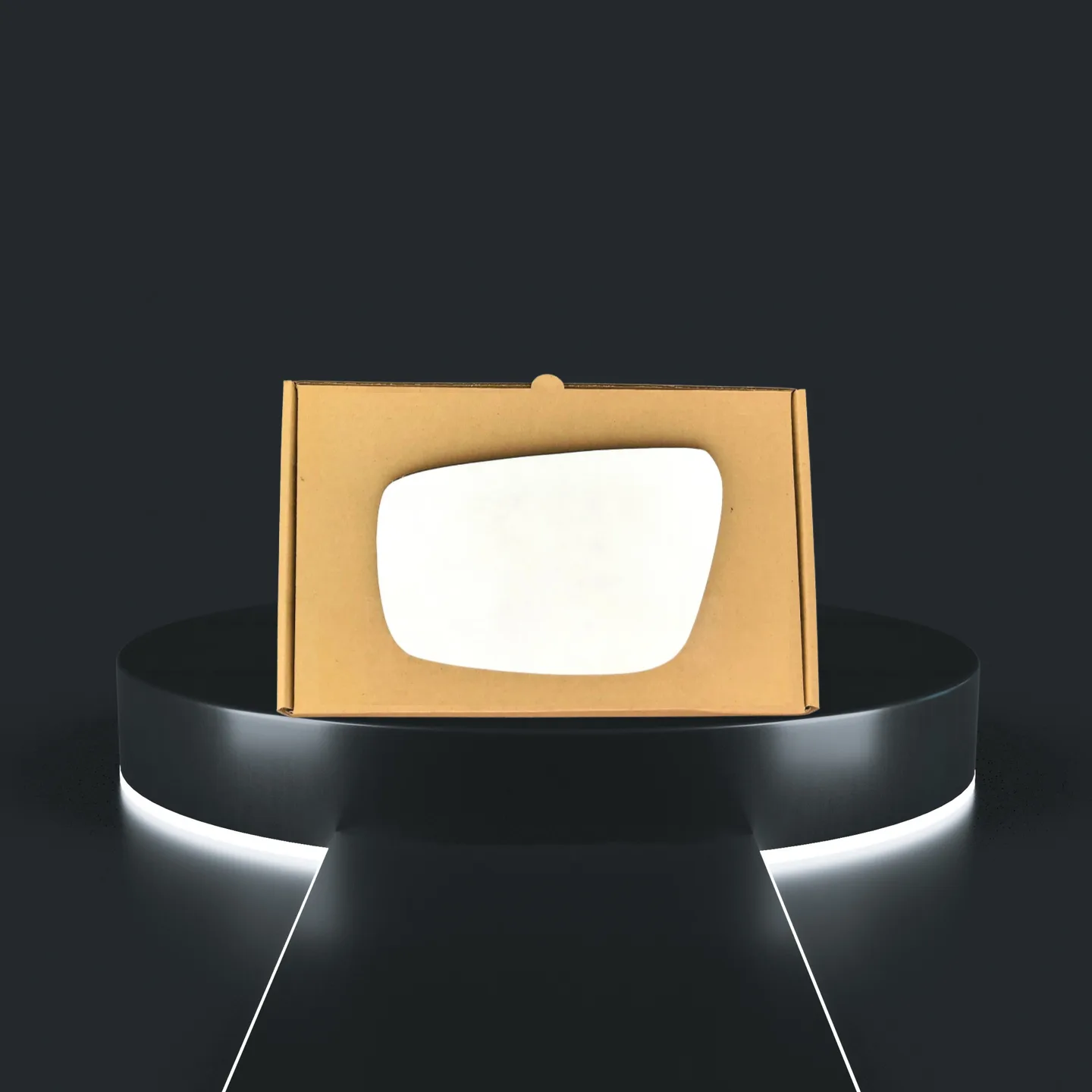 Stick on Wing Mirror Glass — Left Passenger Side