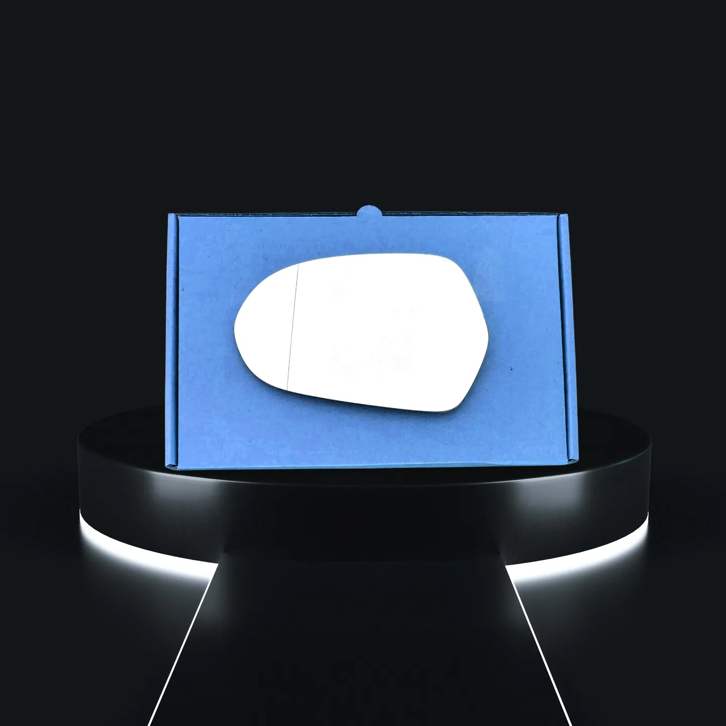 Stick on Wing Mirror Glass — Left Passenger Side