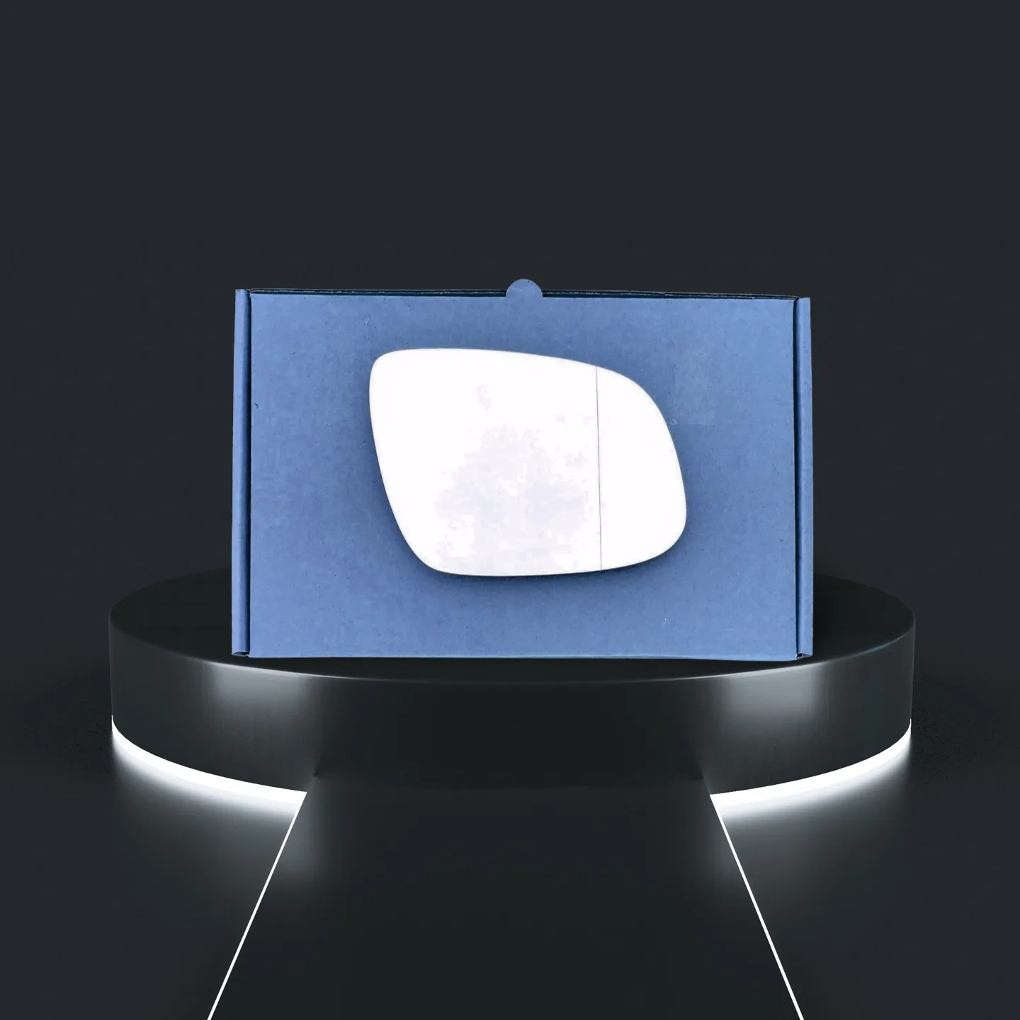 Stick on Wing Mirror Glass — Right Driver Side