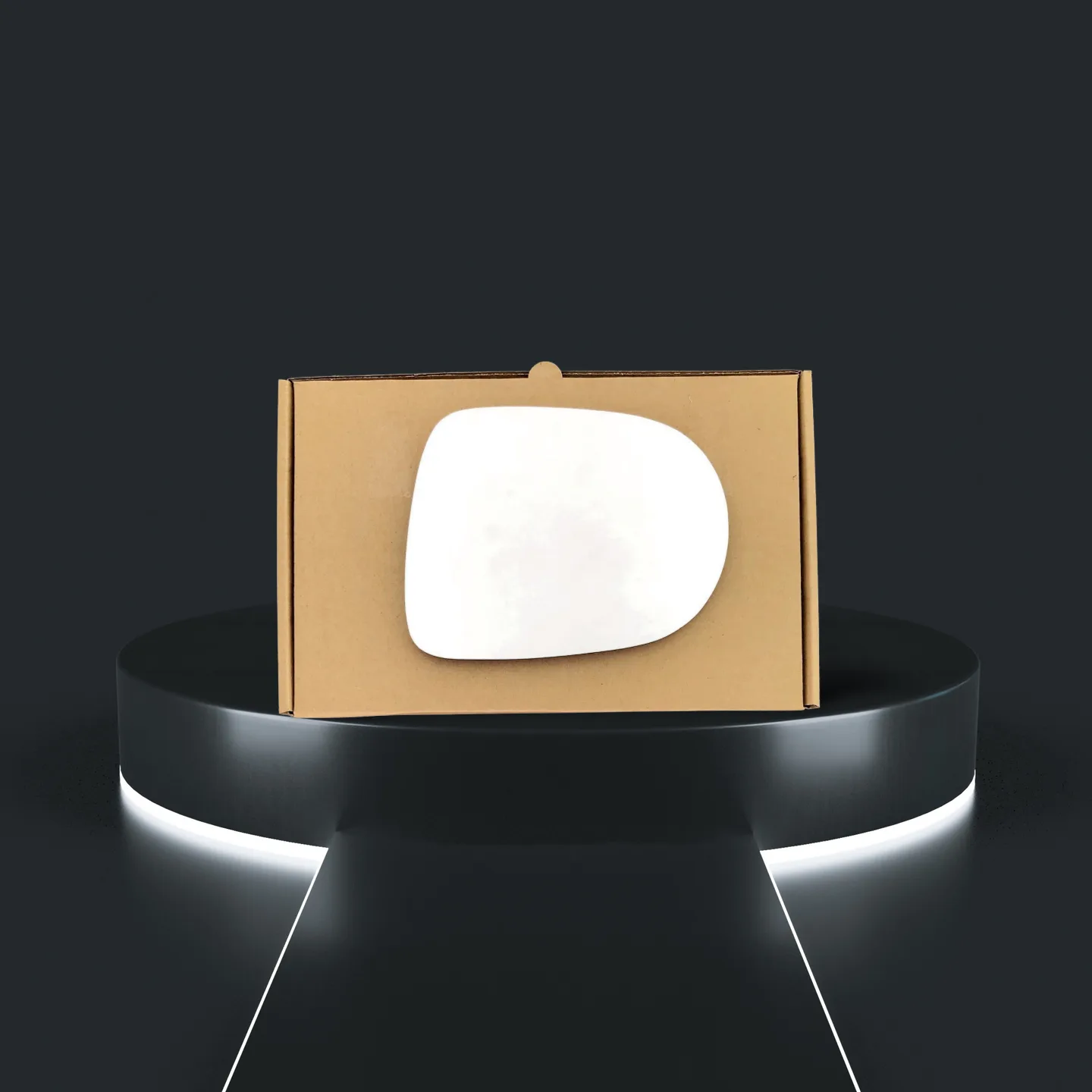 Lexus LX 400 Stick-on Wing Mirror Glass 2007-2018 — Convex — Right Driver Side