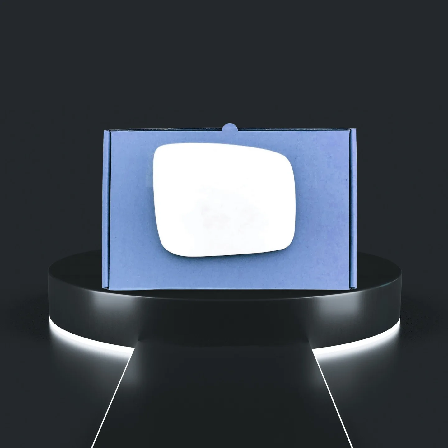 Stick on Wing Mirror Glass — Right Driver Side
