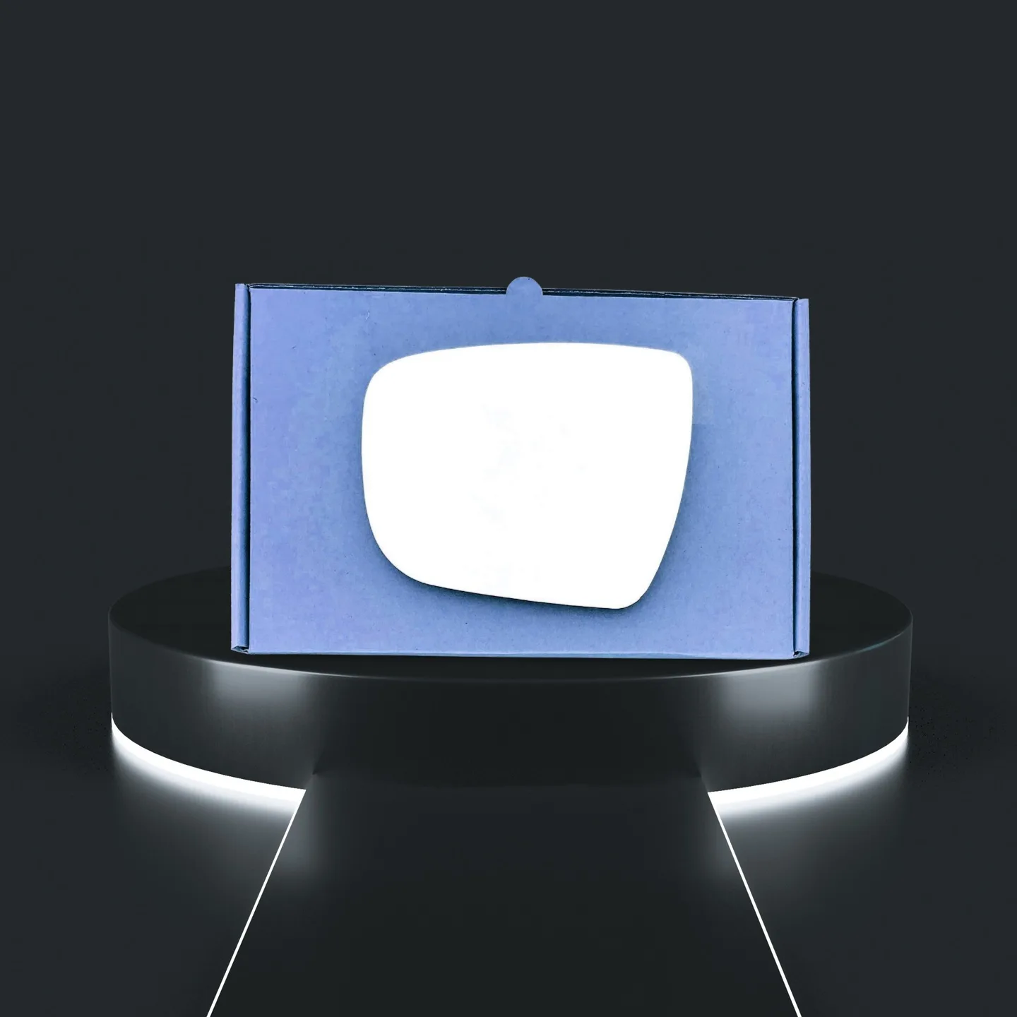 Stick on Wing Mirror Glass — Left Passenger Side