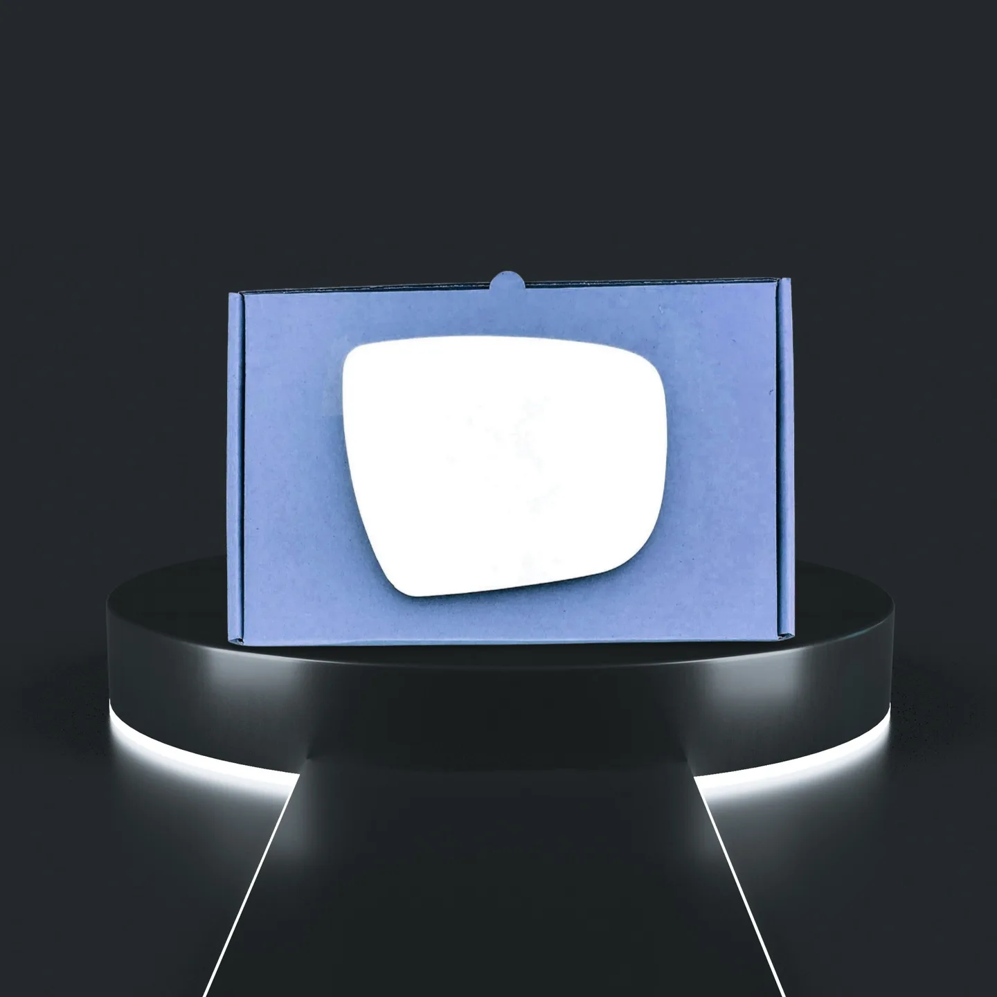 Stick on Wing Mirror Glass — Right Driver Side