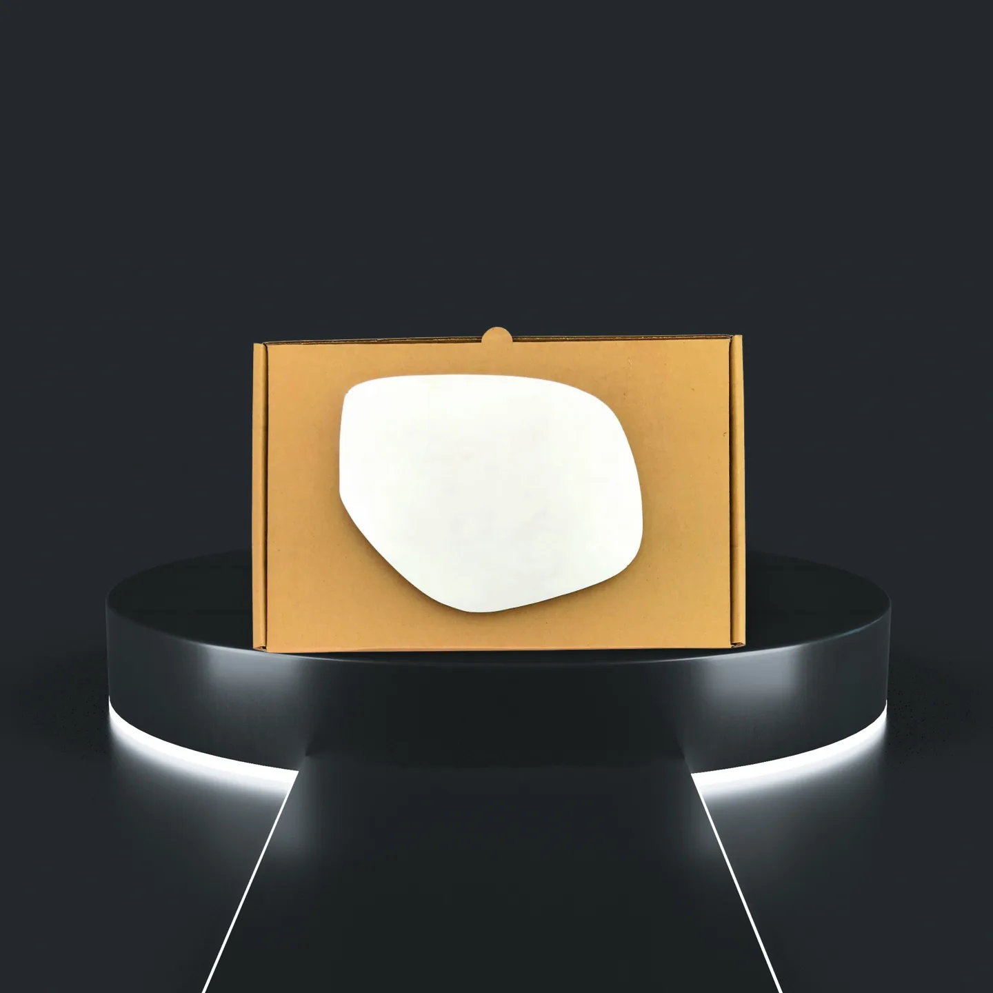 Citroen C4 Aircross Stick-on Wing Mirror Glass 2013-2024 — Convex — Right Driver Side