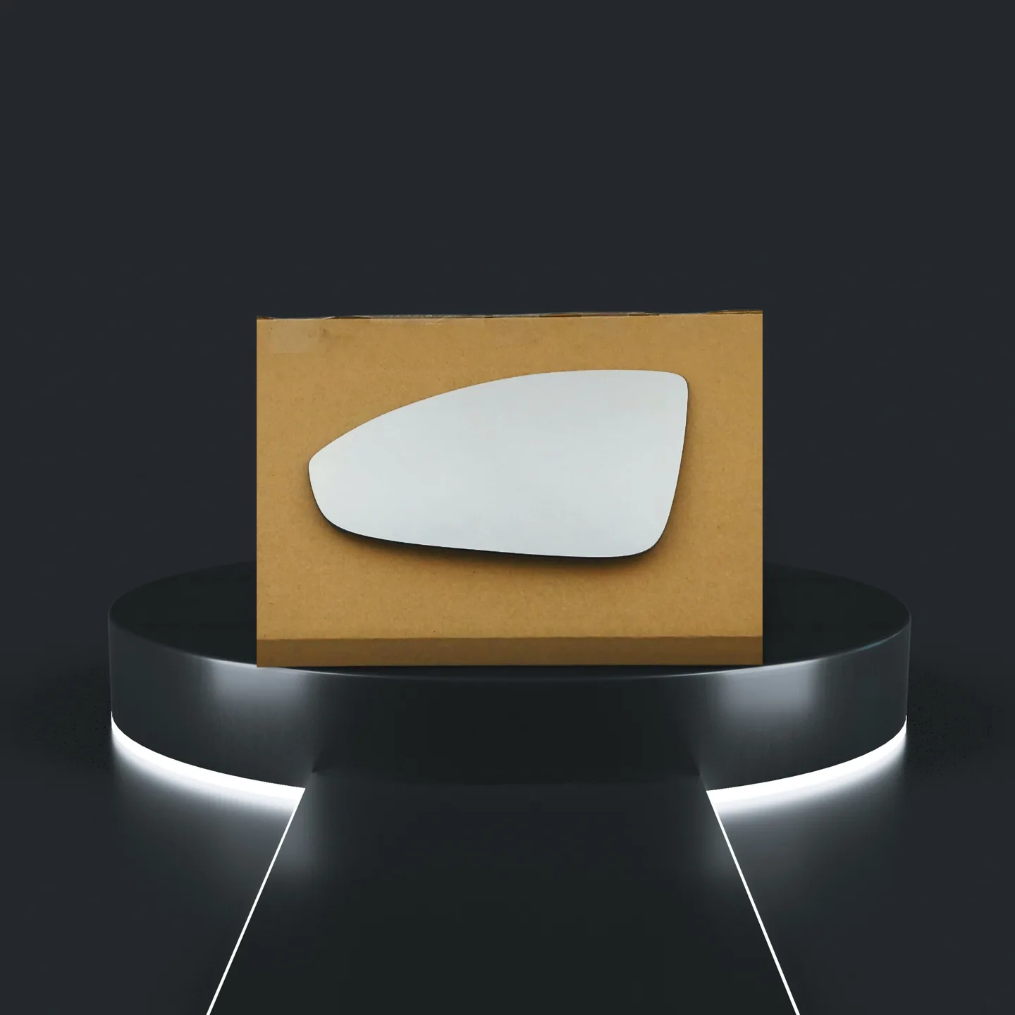 Stick on Wing Mirror Glass — Left Passenger Side