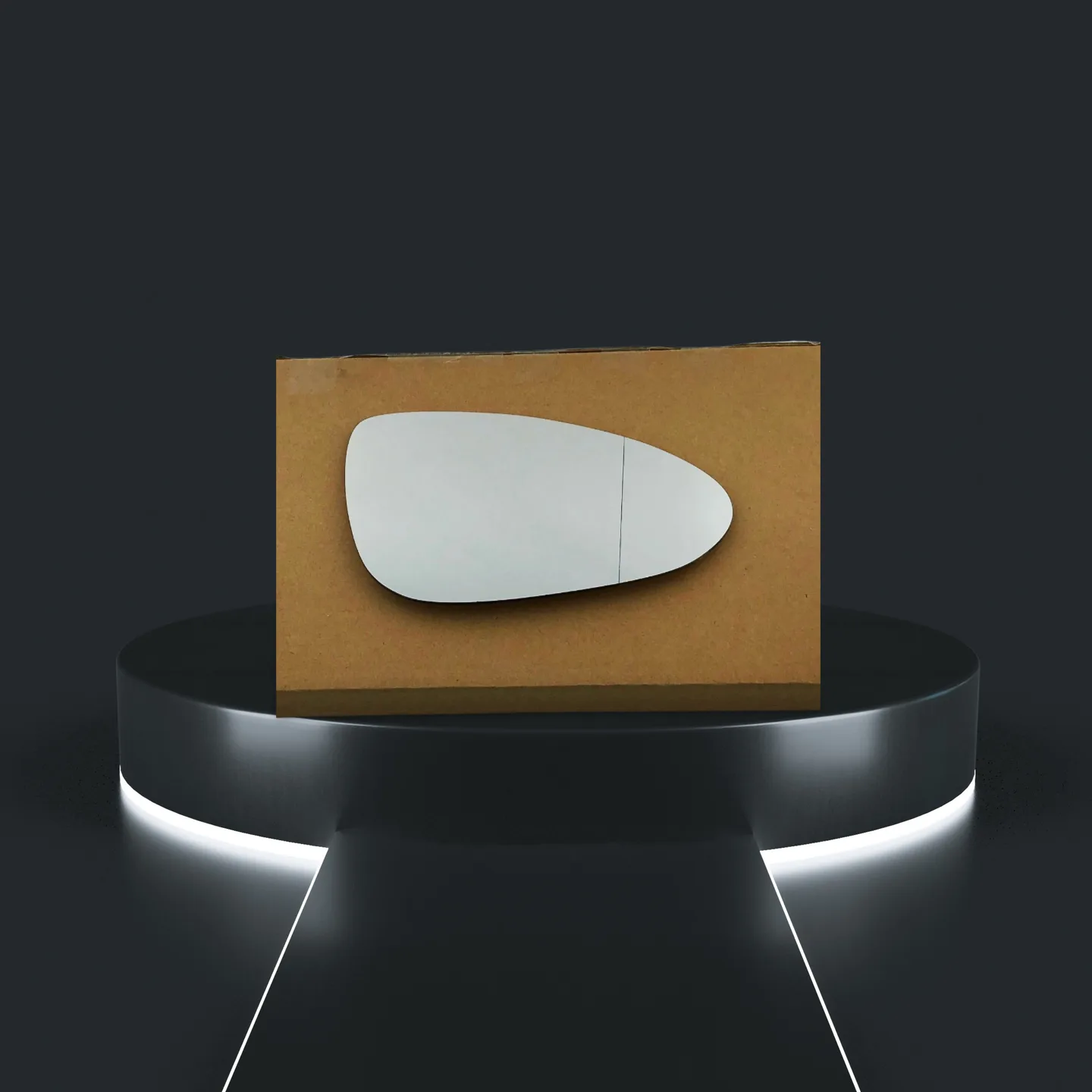Chevrolet Aveo Stick-on Wing Mirror Glass 2012-2024 — Convex — Right Driver Side