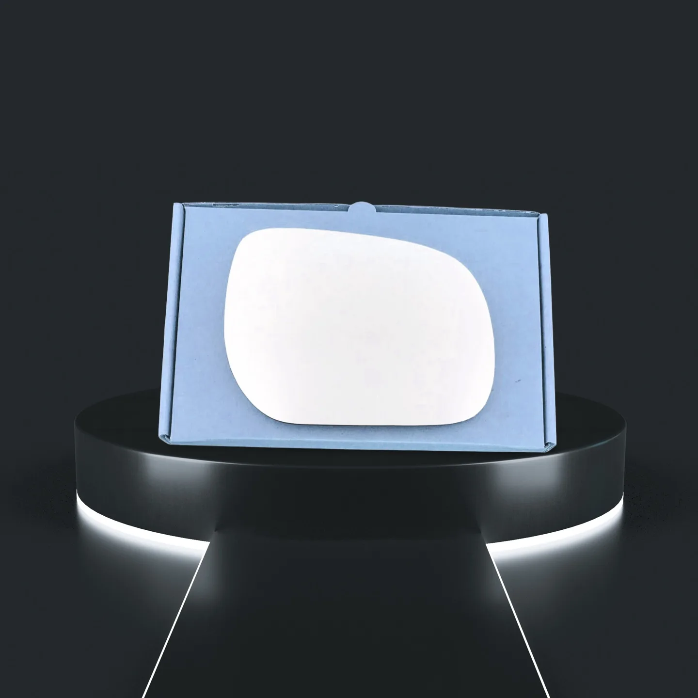 Toyota Verso Stick-on Wing Mirror Glass 2009-2012 — Wide Angle — Right Driver Side