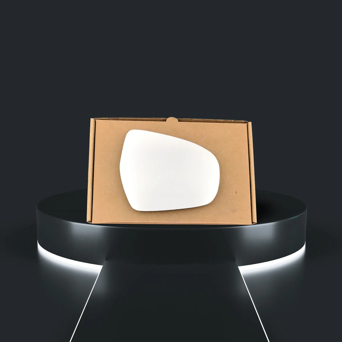 Suzuki SX4 S CROSS Stick-on Wing Mirror Glass 2015-2020 — Convex — Right Driver Side