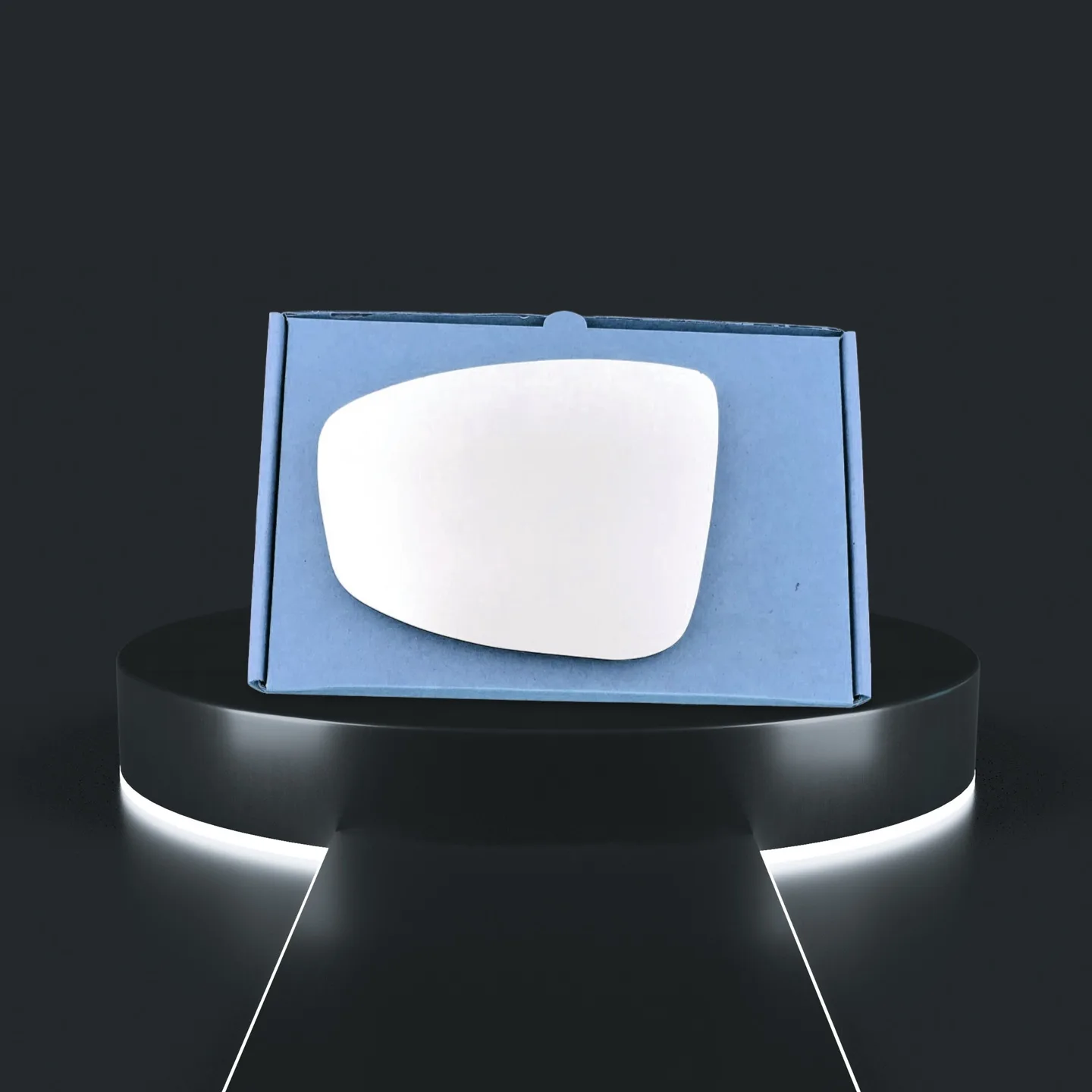 Mazda CX 3 Stick-on Wing Mirror Glass 2015-2020 — Convex — Left Passenger Side
