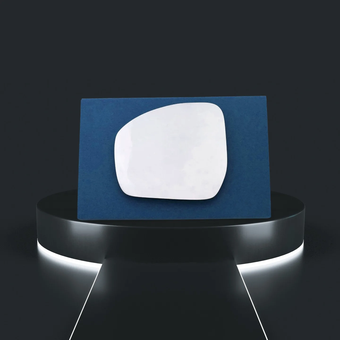 Stick on Wing Mirror Glass — Left Passenger Side