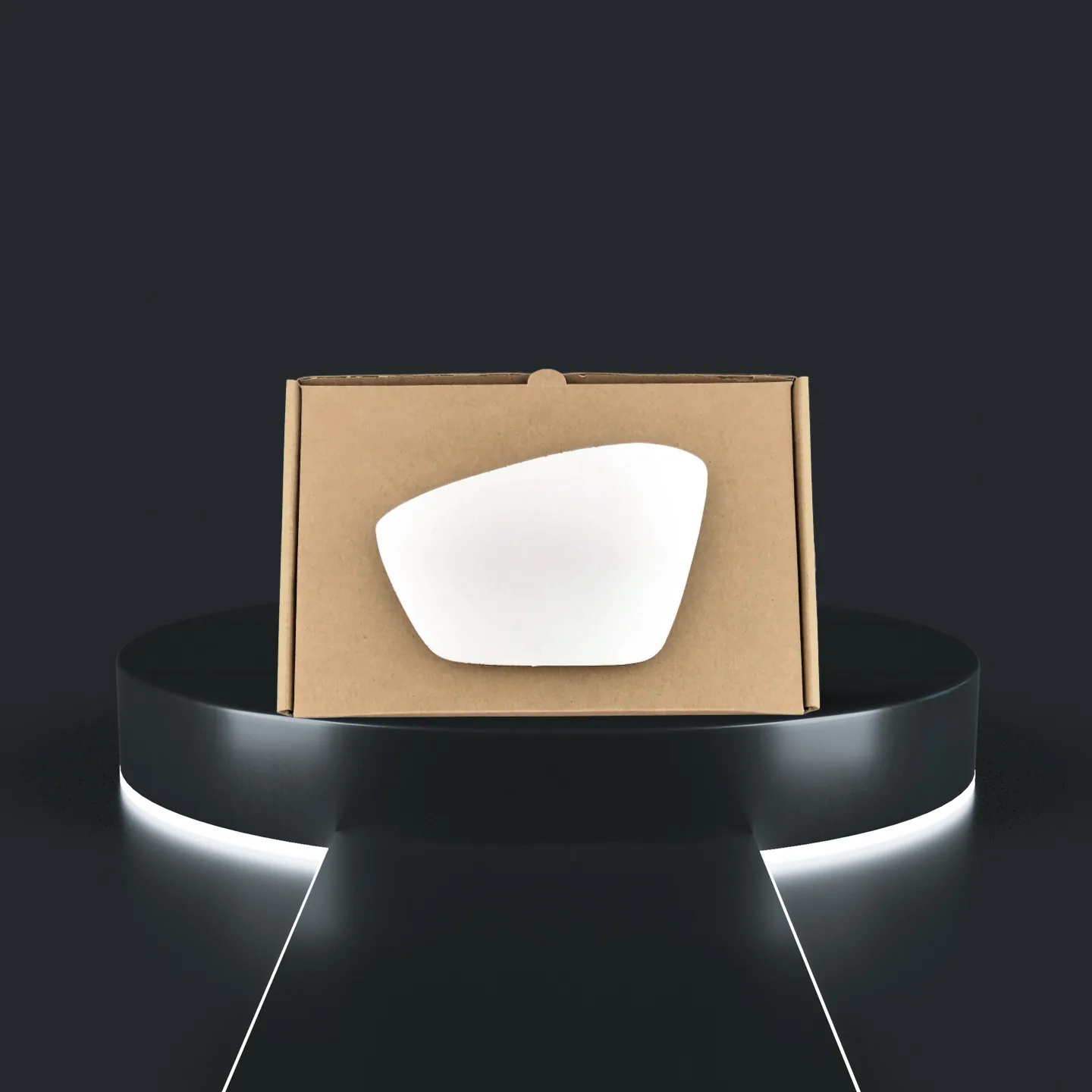 Stick on Wing Mirror Glass — Left Passenger Side