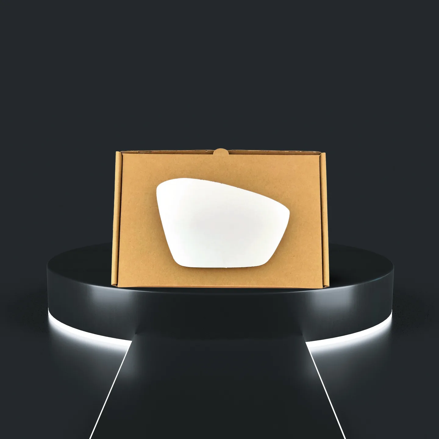 Stick on Wing Mirror Glass — Right Driver Side