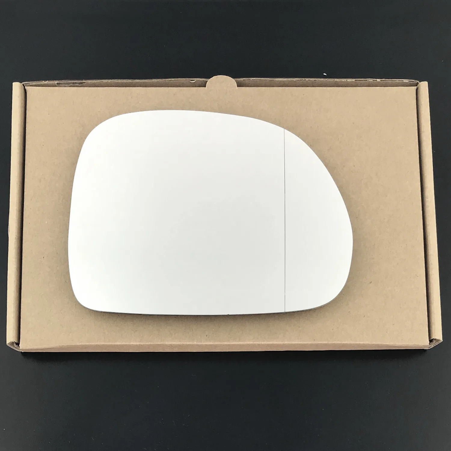 Fiat 500 L Stick-on Wing Mirror Glass 2013-2022 — Wide Angle — Right Driver Side