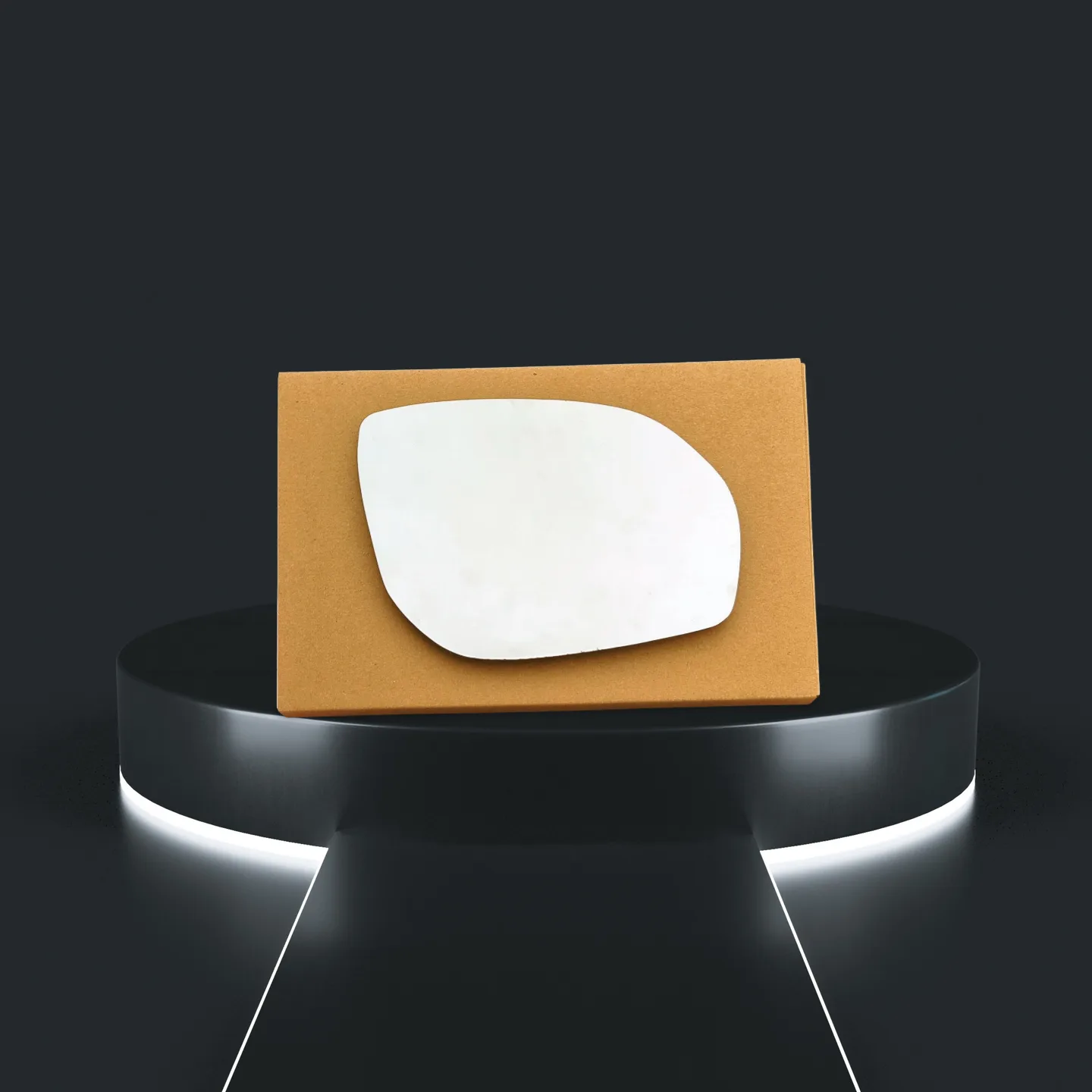 Stick on Wing Mirror Glass — Left Passenger Side