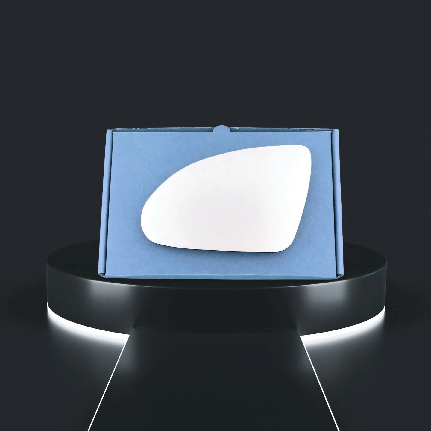 Stick on Wing Mirror Glass — Left Passenger Side
