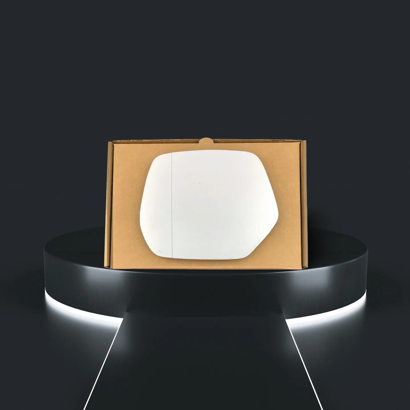 Honda CRV Stick-on Wing Mirror Glass 2012-2022 — Wide Angle — Left Passenger Side