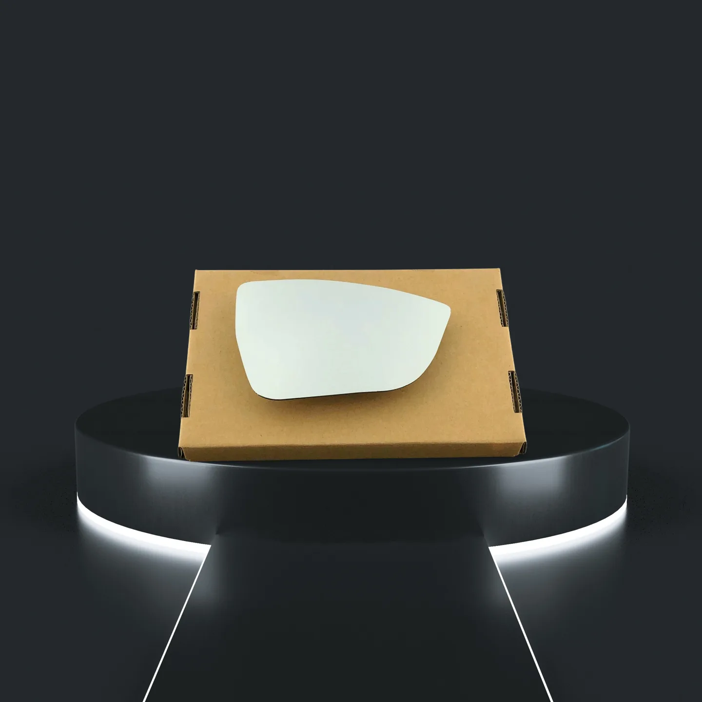 Seat Ateca Stick-on Wing Mirror Glass 2017-2022 — Wide Angle — Right Driver Side