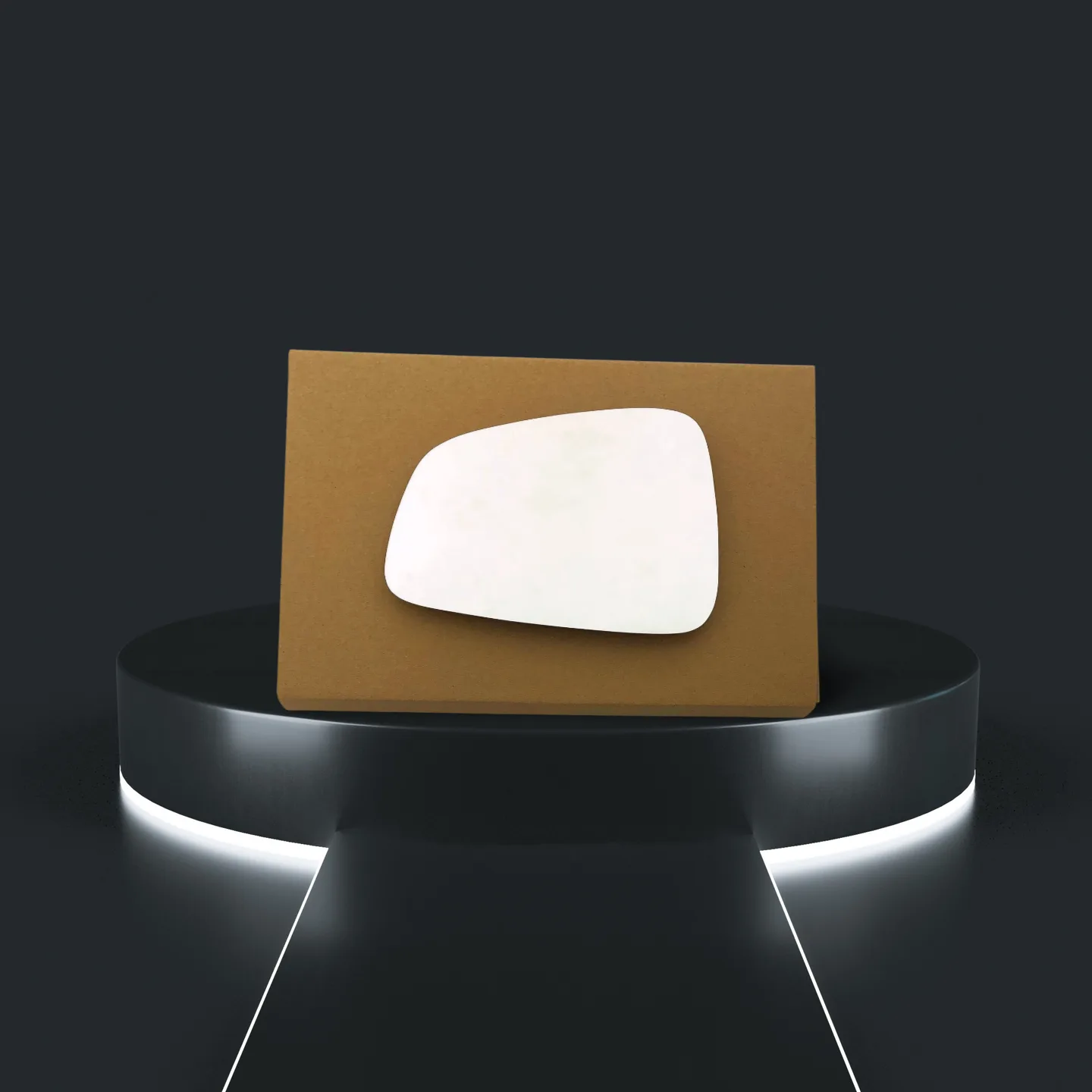 Stick on Wing Mirror Glass — Left Passenger Side