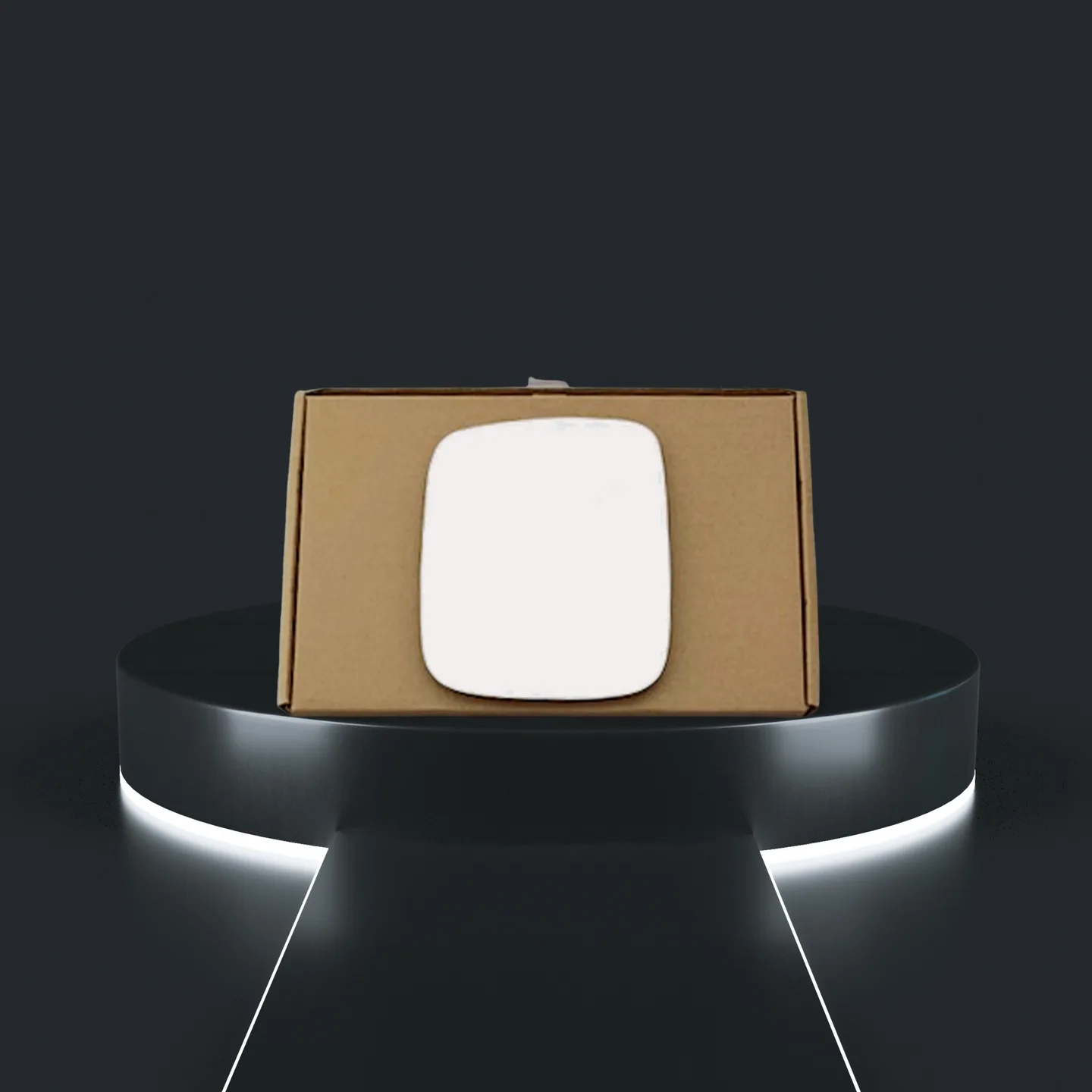 Jeep Renegade Stick-on Wing Mirror Glass 2014-2020 — Wide Angle — Left Passenger Side