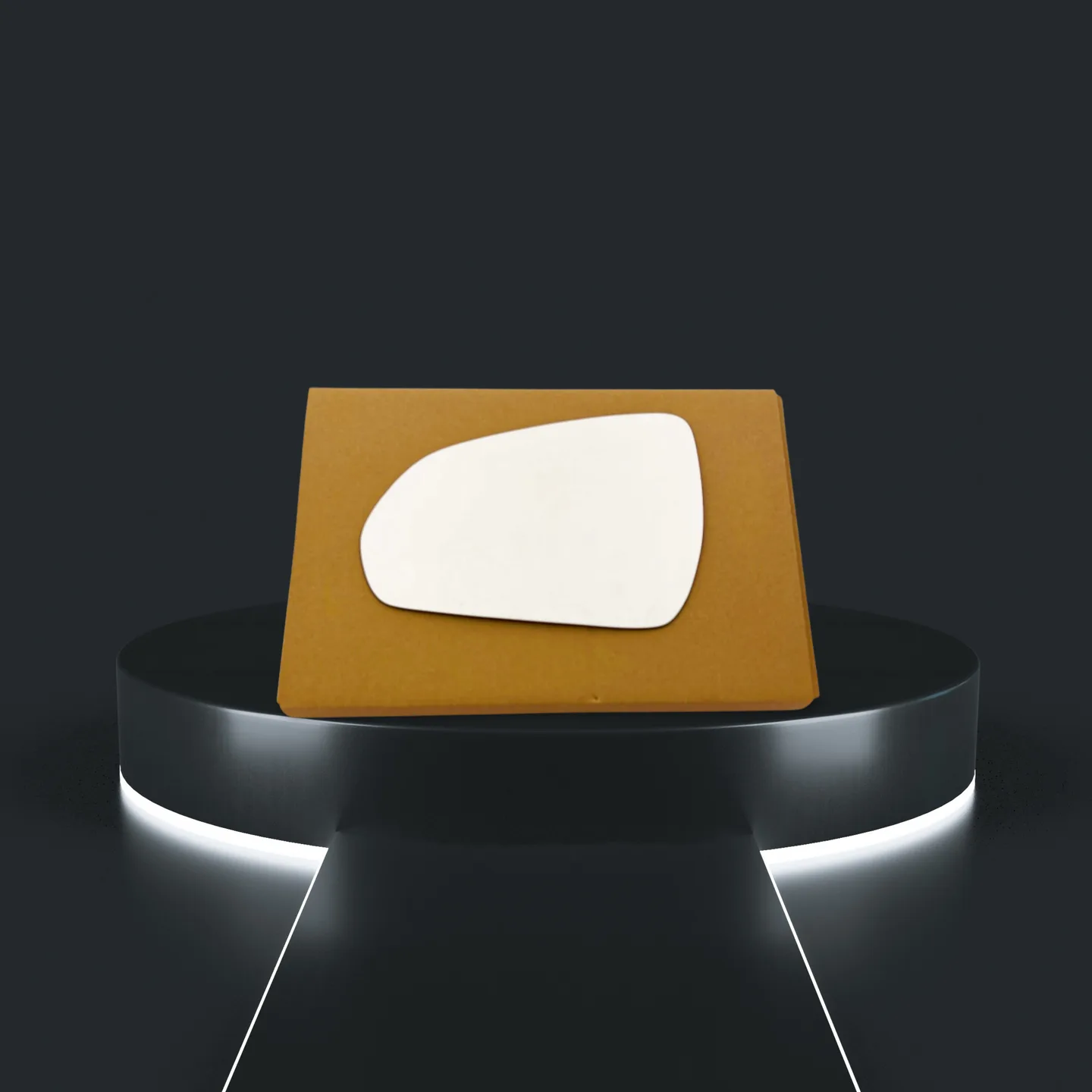 Stick on Wing Mirror Glass — Left Passenger Side