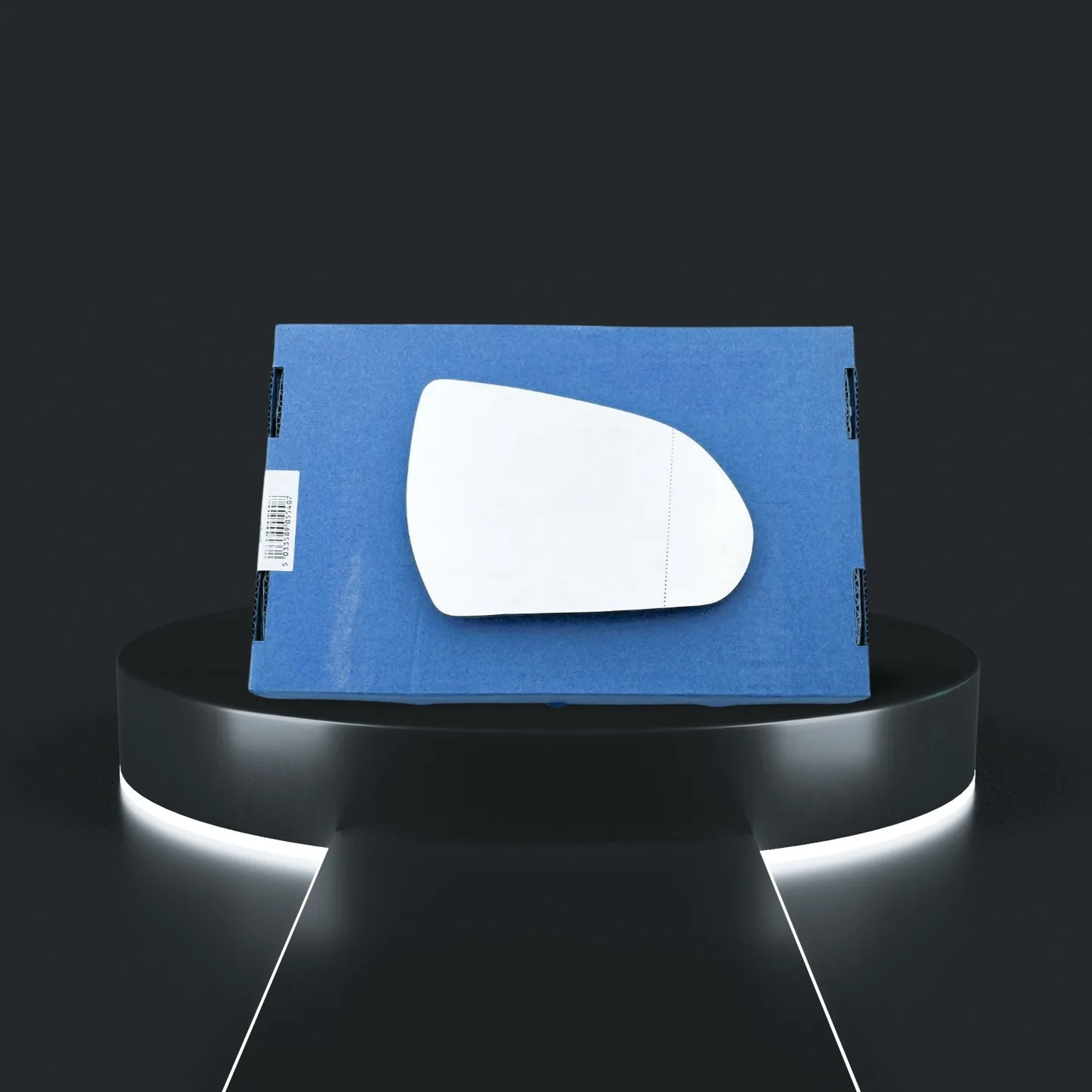 Hyundai IONIQ Stick-on Wing Mirror Glass 2016-2024 — Wide Angle — Right Driver Side