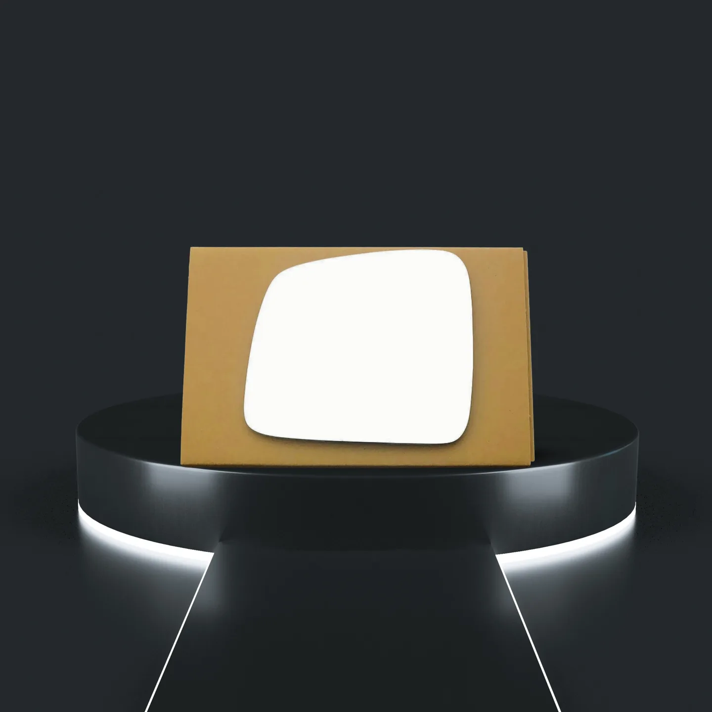 Stick on Wing Mirror Glass — Left Passenger Side
