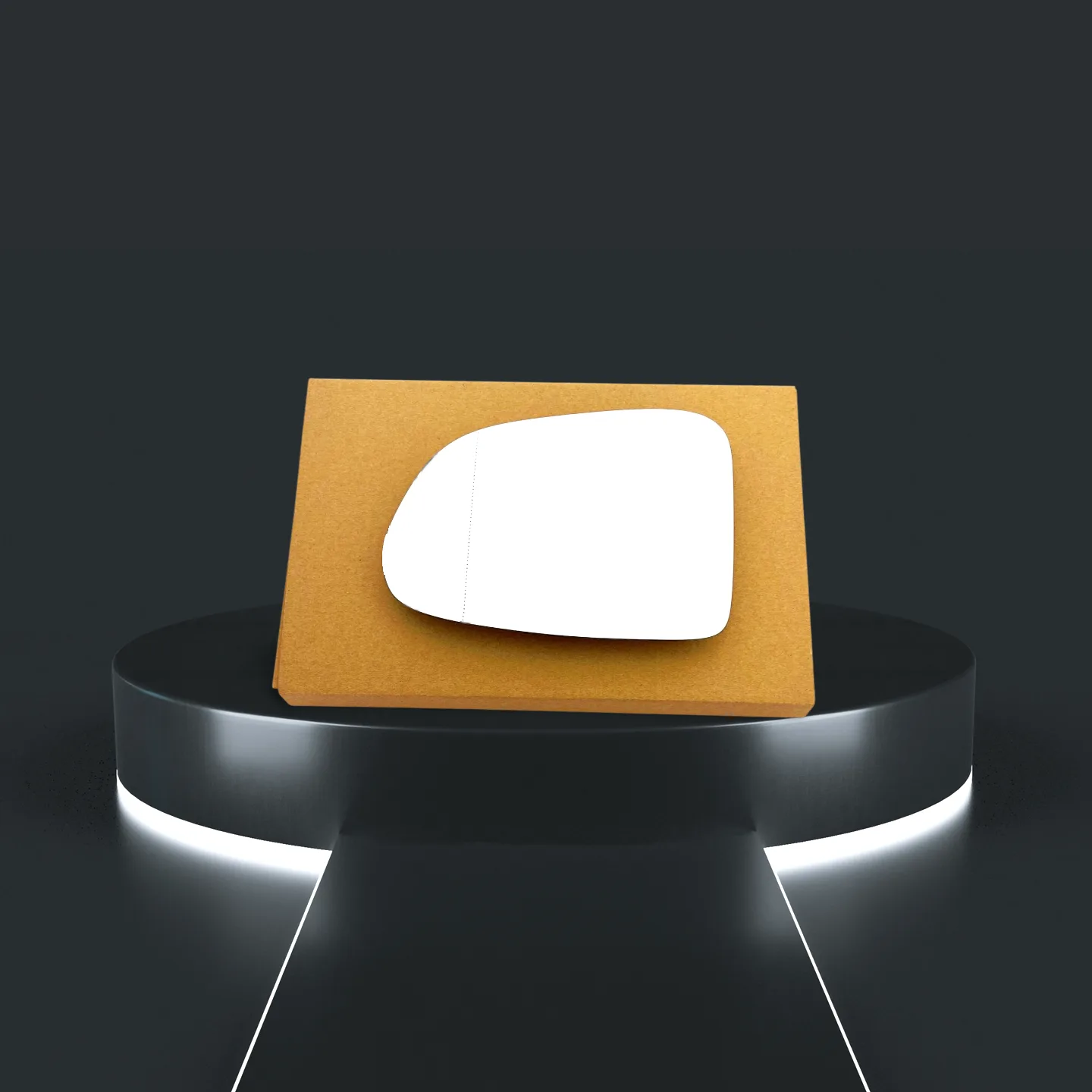Stick on Wing Mirror Glass — Left Passenger Side