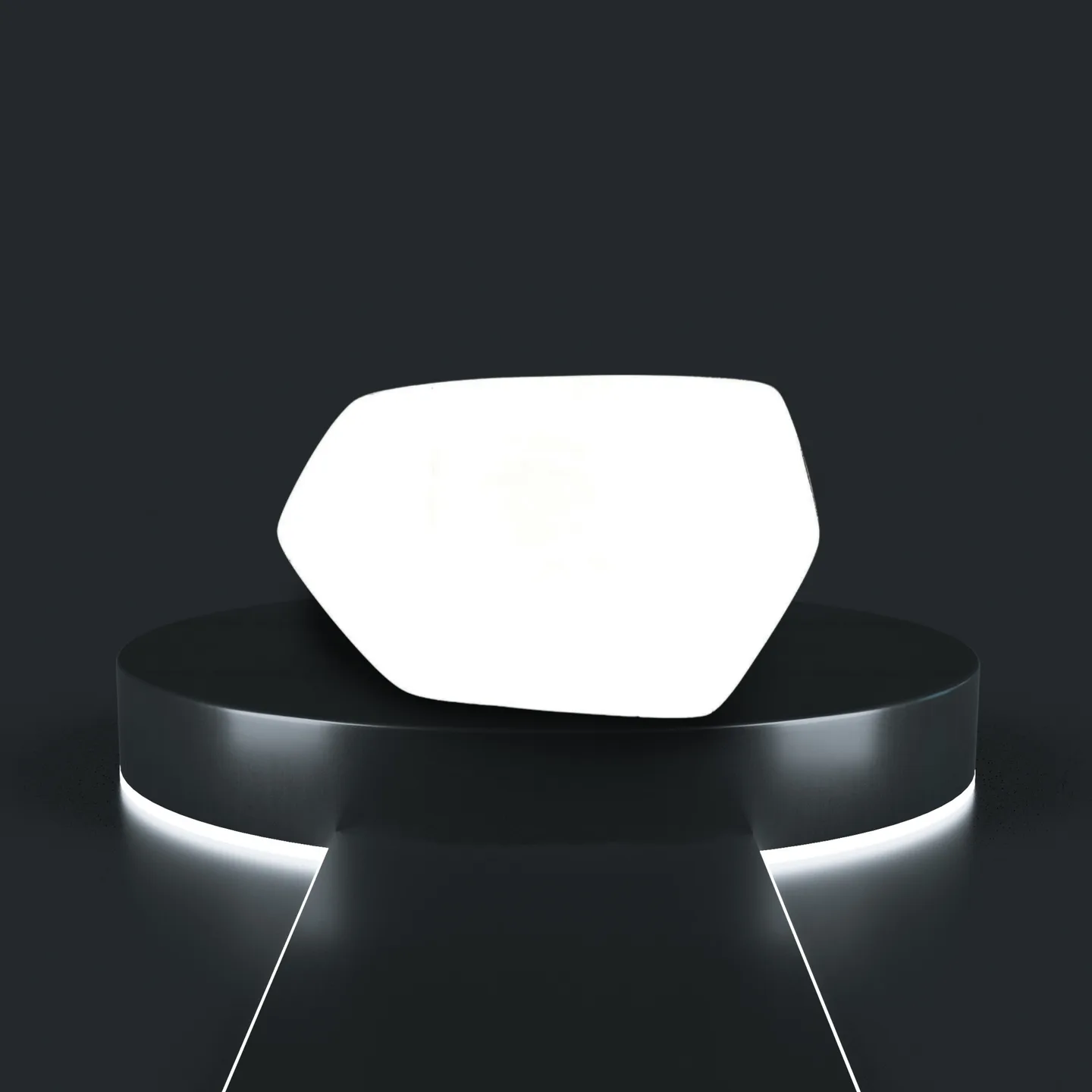 Seat Leon Stick-on Wing Mirror Glass 2020 onwards — Convex — Left Passenger Side