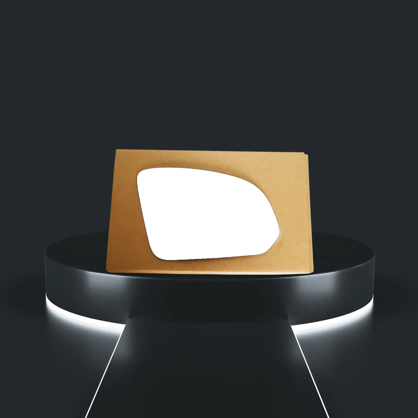 Volvo XC40 Stick-on Wing Mirror Glass 2017 onwards — Wide Angle — Right Driver Side