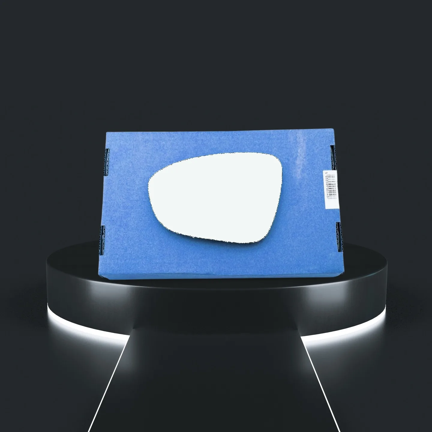 Stick on Wing Mirror Glass — Left Passenger Side